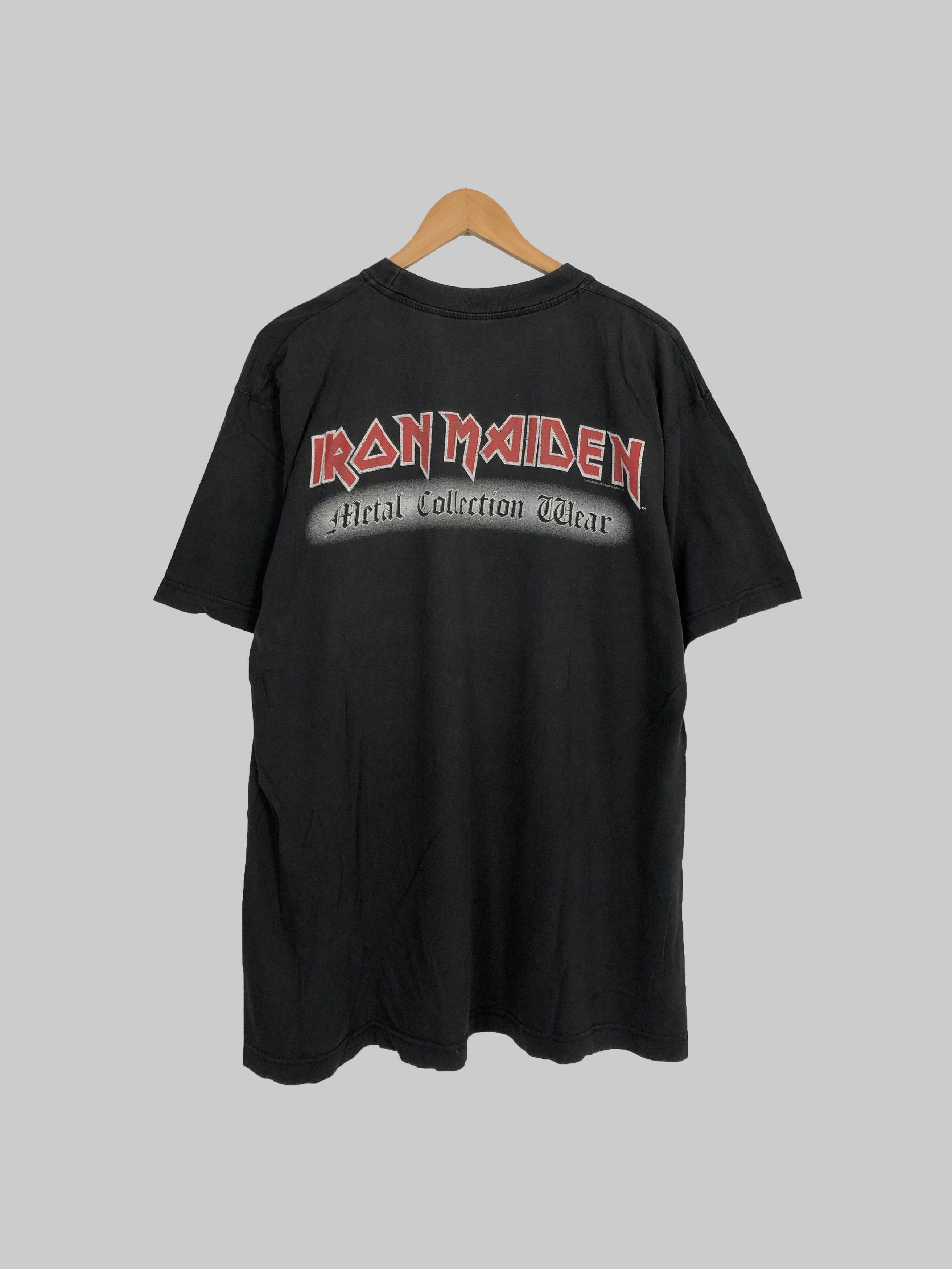 Band Tees Vintage 1982 2000 Iron Maiden (Judas Priest Black Sabbath) Size US XL / EU 56 / 4 - 2 Thumbnail