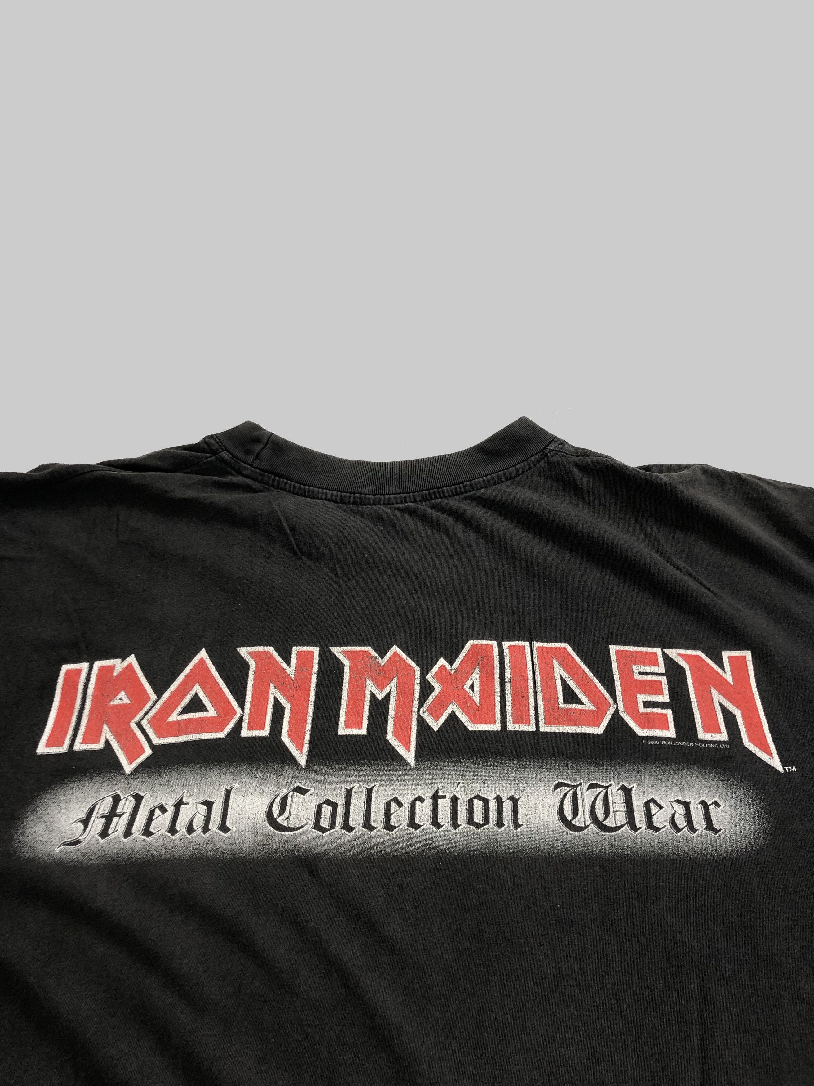 Band Tees Vintage 1982 2000 Iron Maiden (Judas Priest Black Sabbath) Size US XL / EU 56 / 4 - 9 Thumbnail