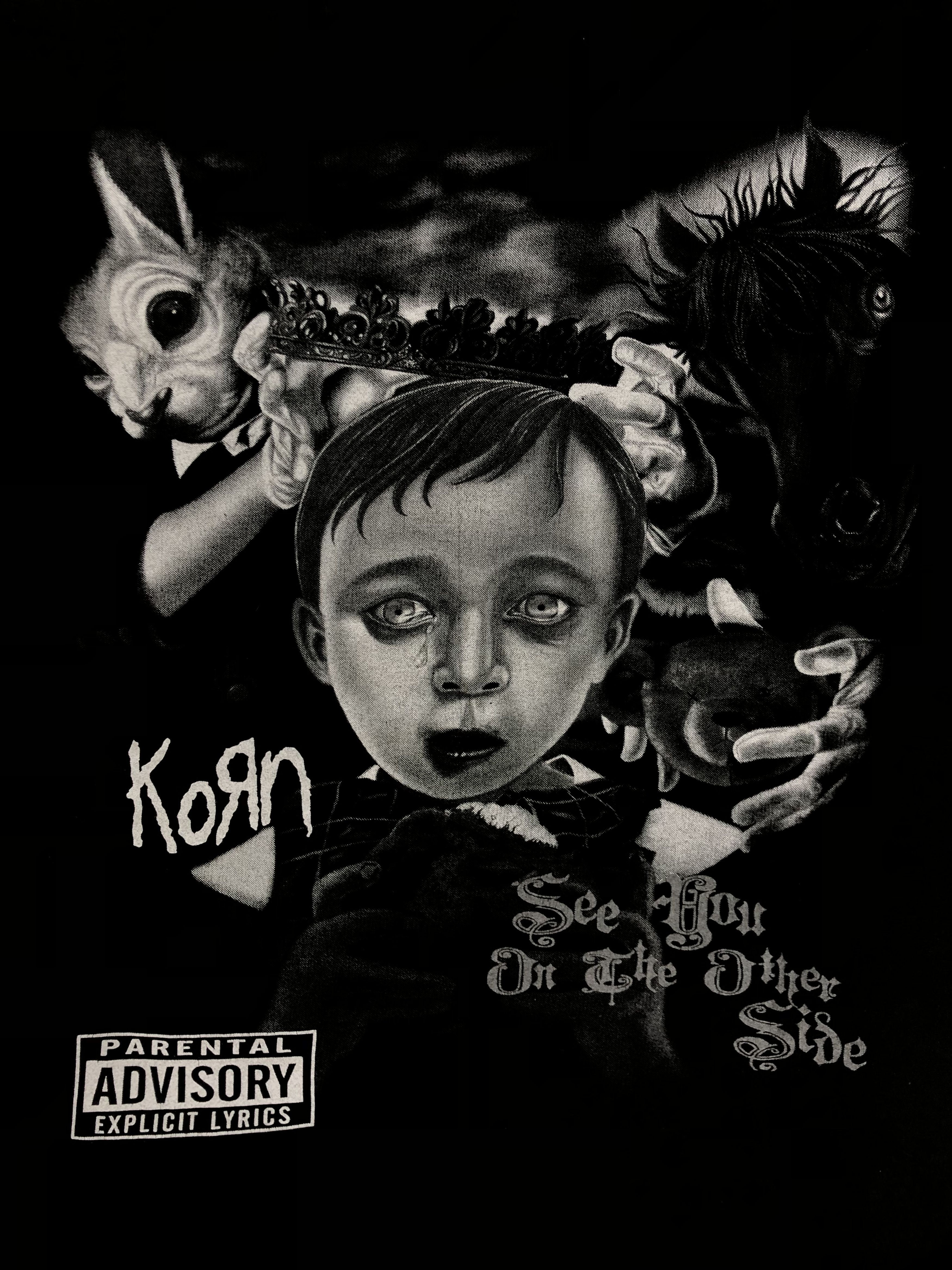Band Tees Vintage 2005 Korn (Stone Sour Marilyn Manson Limp Bizkit) Size US S / EU 44-46 / 1 - 8 Thumbnail