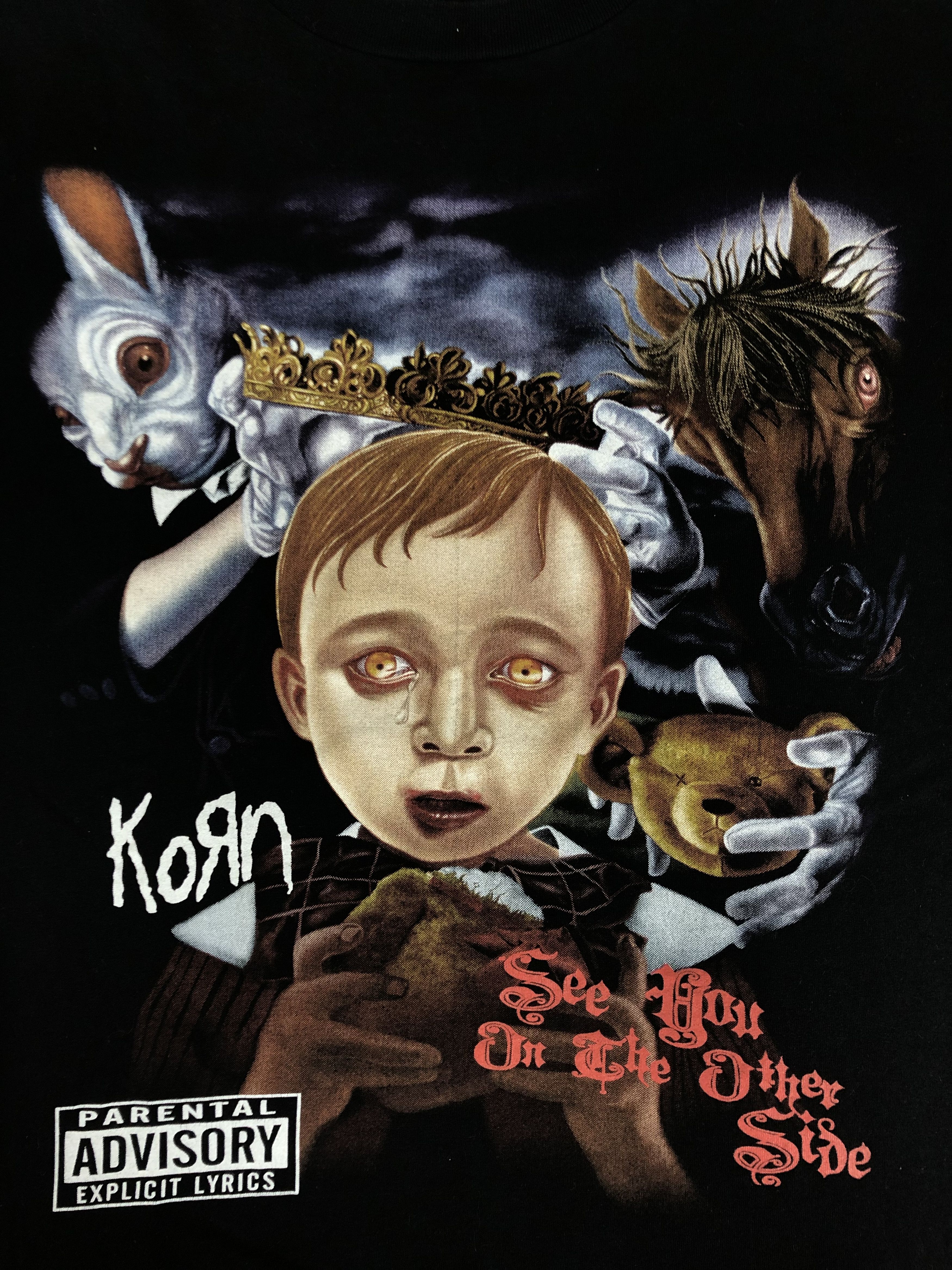 Band Tees Vintage 2005 Korn (Stone Sour Marilyn Manson Limp Bizkit) Size US S / EU 44-46 / 1 - 5 Thumbnail