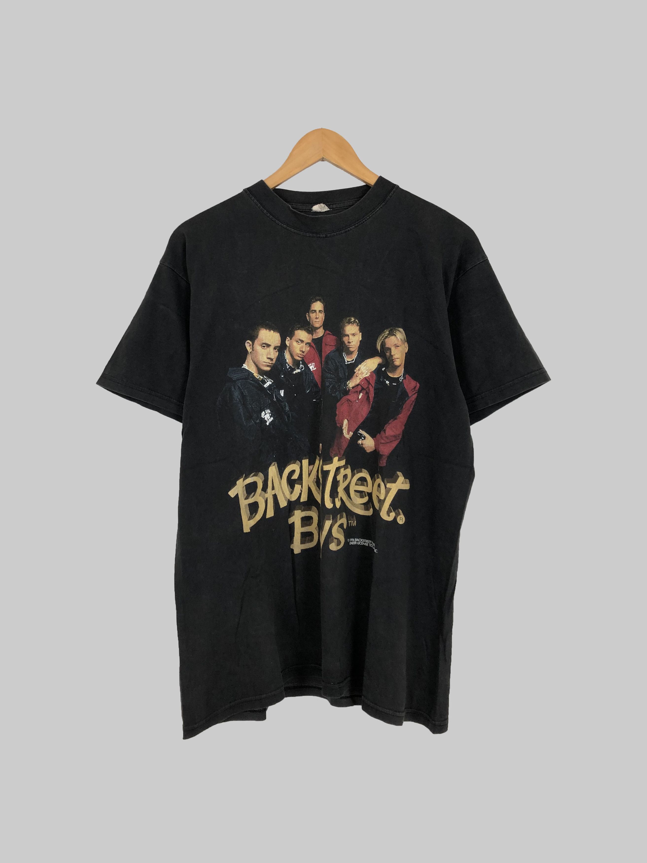 Band Tees Vintage 1996 Backstreet Boys (NSYNC New Kids on the Block) Size US L / EU 52-54 / 3 - 1 Thumbnail