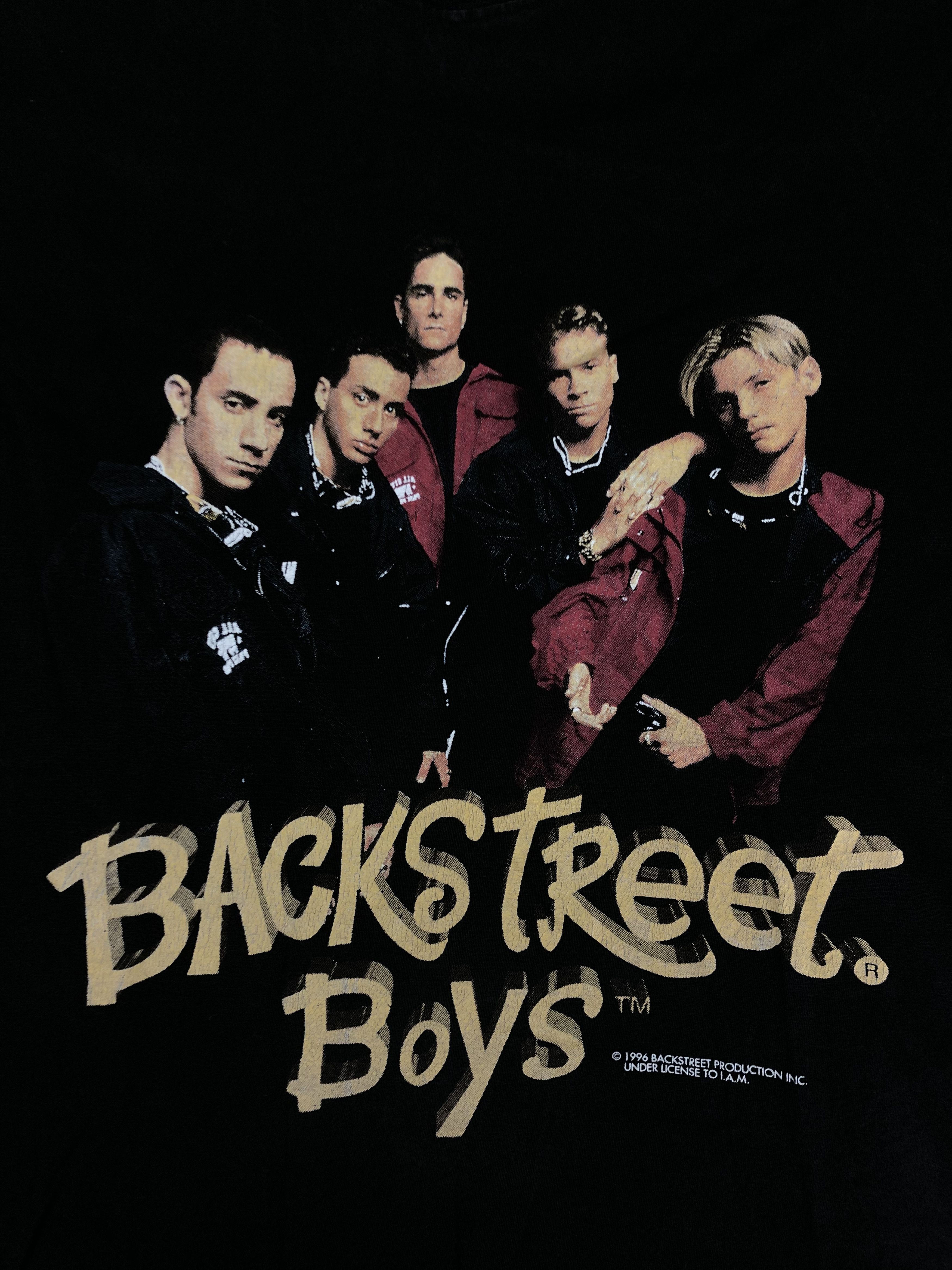 Band Tees Vintage 1996 Backstreet Boys (NSYNC New Kids on the Block) Size US L / EU 52-54 / 3 - 3 Thumbnail