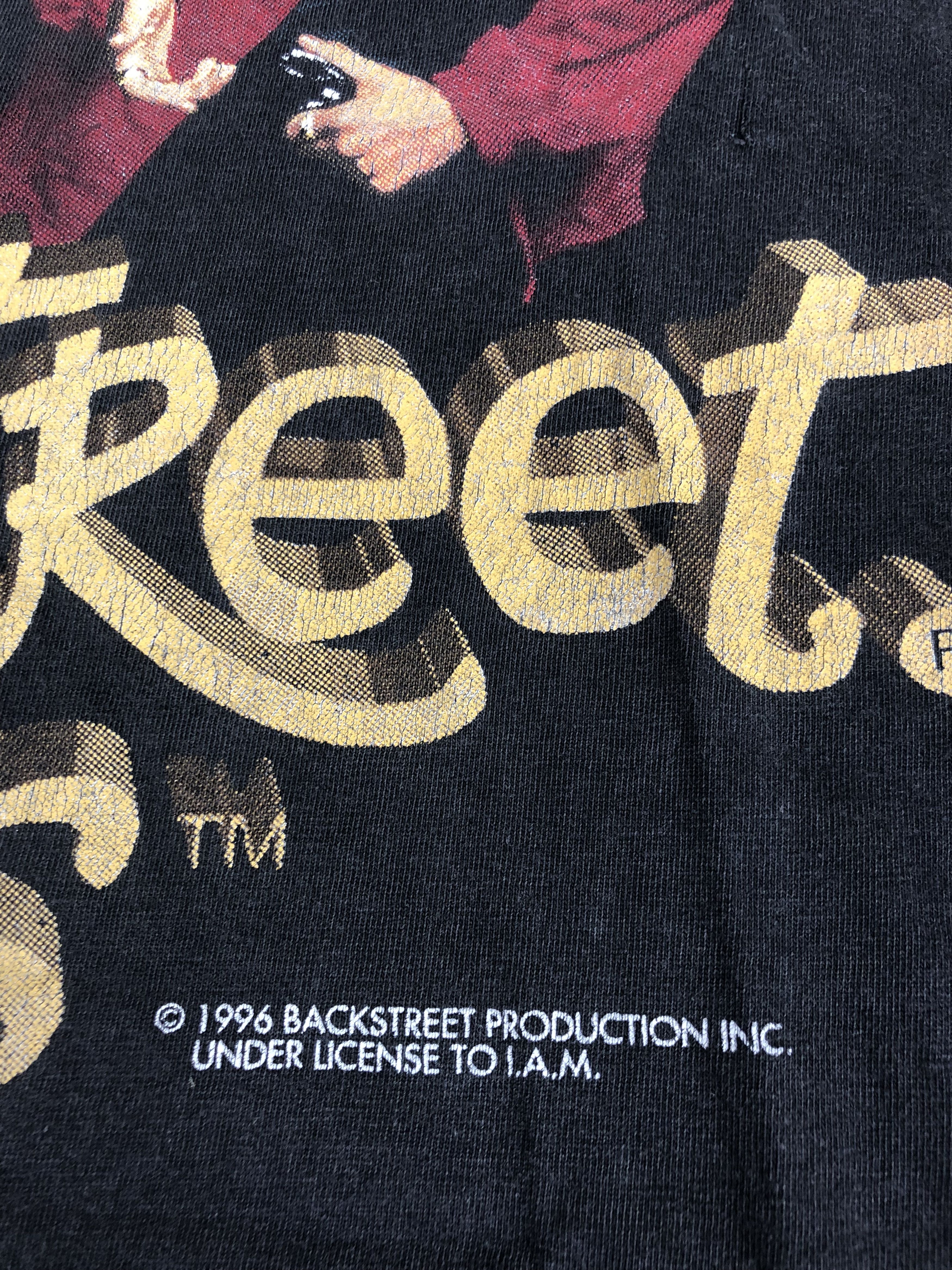 Band Tees Vintage 1996 Backstreet Boys (NSYNC New Kids on the Block) Size US L / EU 52-54 / 3 - 7 Thumbnail