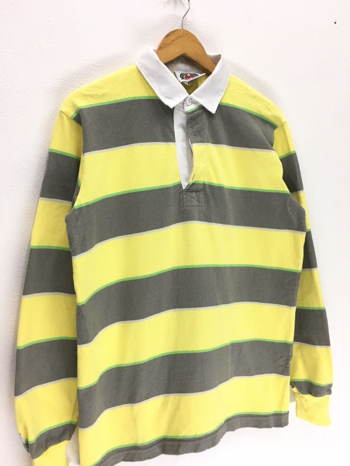 Barbarian × Sports Specialties Vintage Barbarian Rugby Stripes Long Sleeve Shirt Size US L / EU 52-54 / 3 - 3 Thumbnail