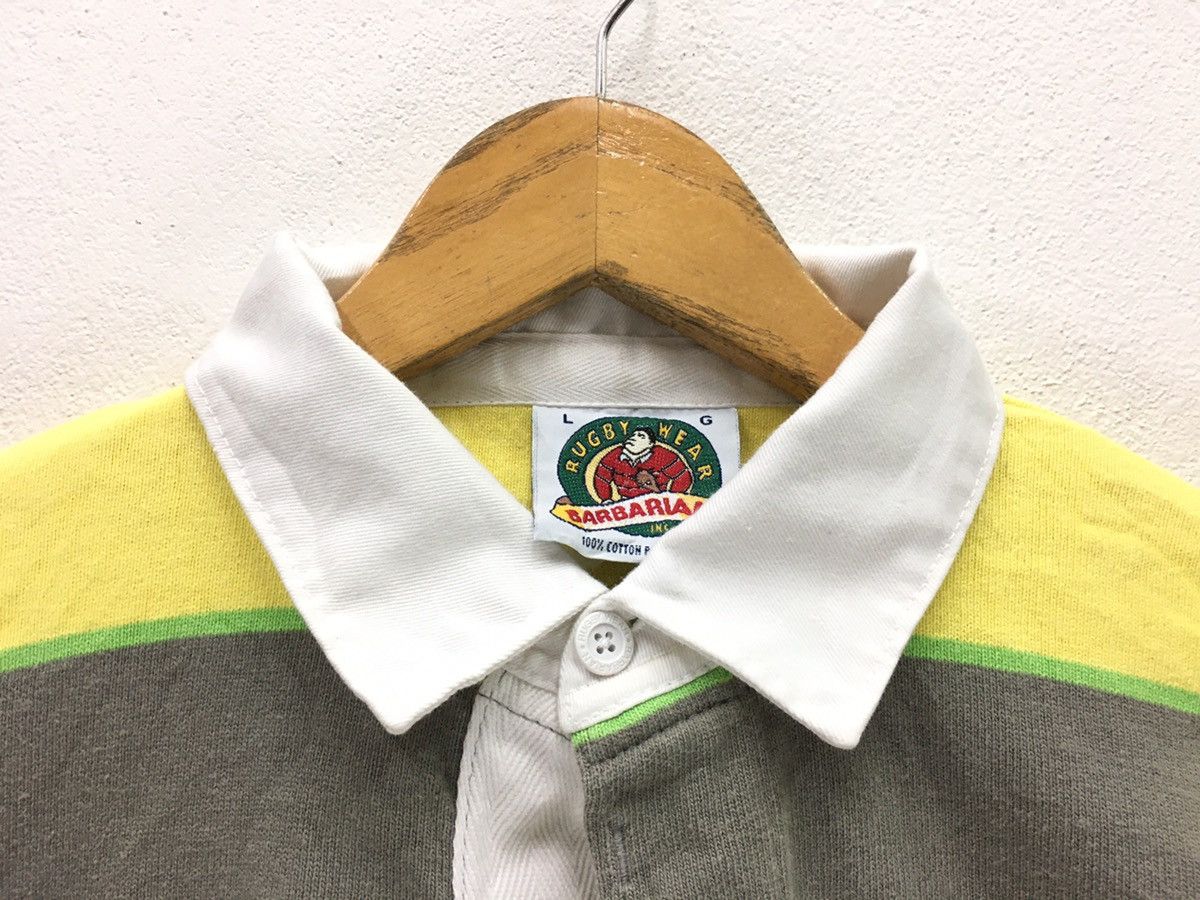 Barbarian × Sports Specialties Vintage Barbarian Rugby Stripes Long Sleeve Shirt Size US L / EU 52-54 / 3 - 6 Thumbnail
