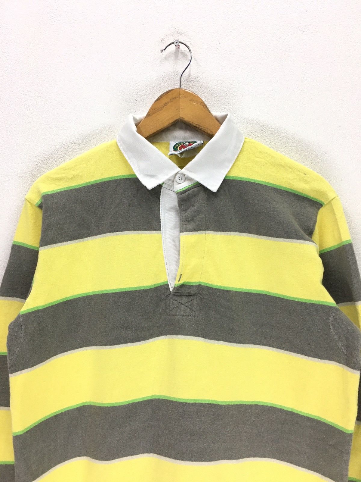Barbarian × Sports Specialties Vintage Barbarian Rugby Stripes Long Sleeve Shirt Size US L / EU 52-54 / 3 - 2 Thumbnail