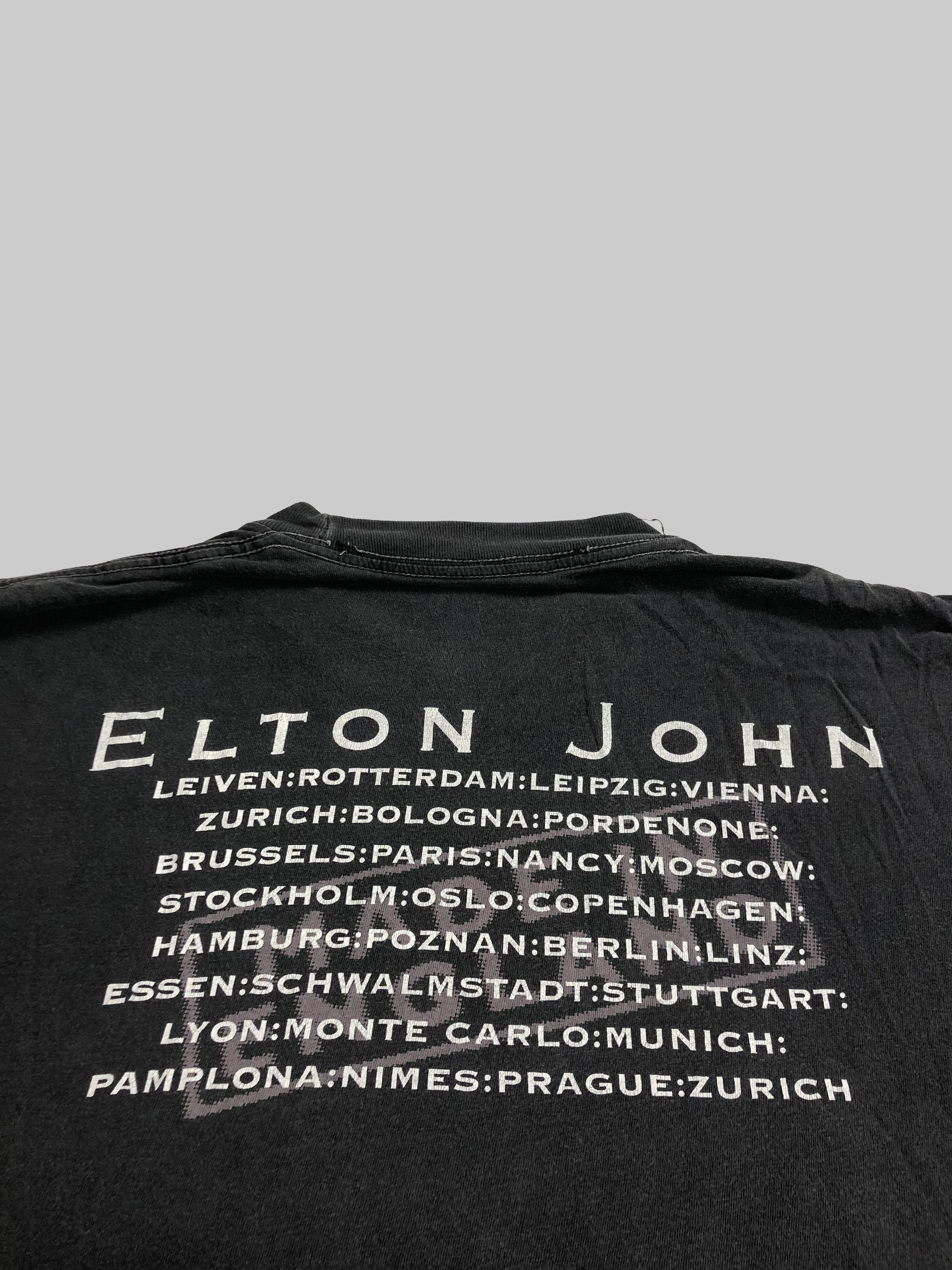 Band Tees Vintage 90s Elton John Made In England (David Bowie) Size US XL / EU 56 / 4 - 5 Thumbnail