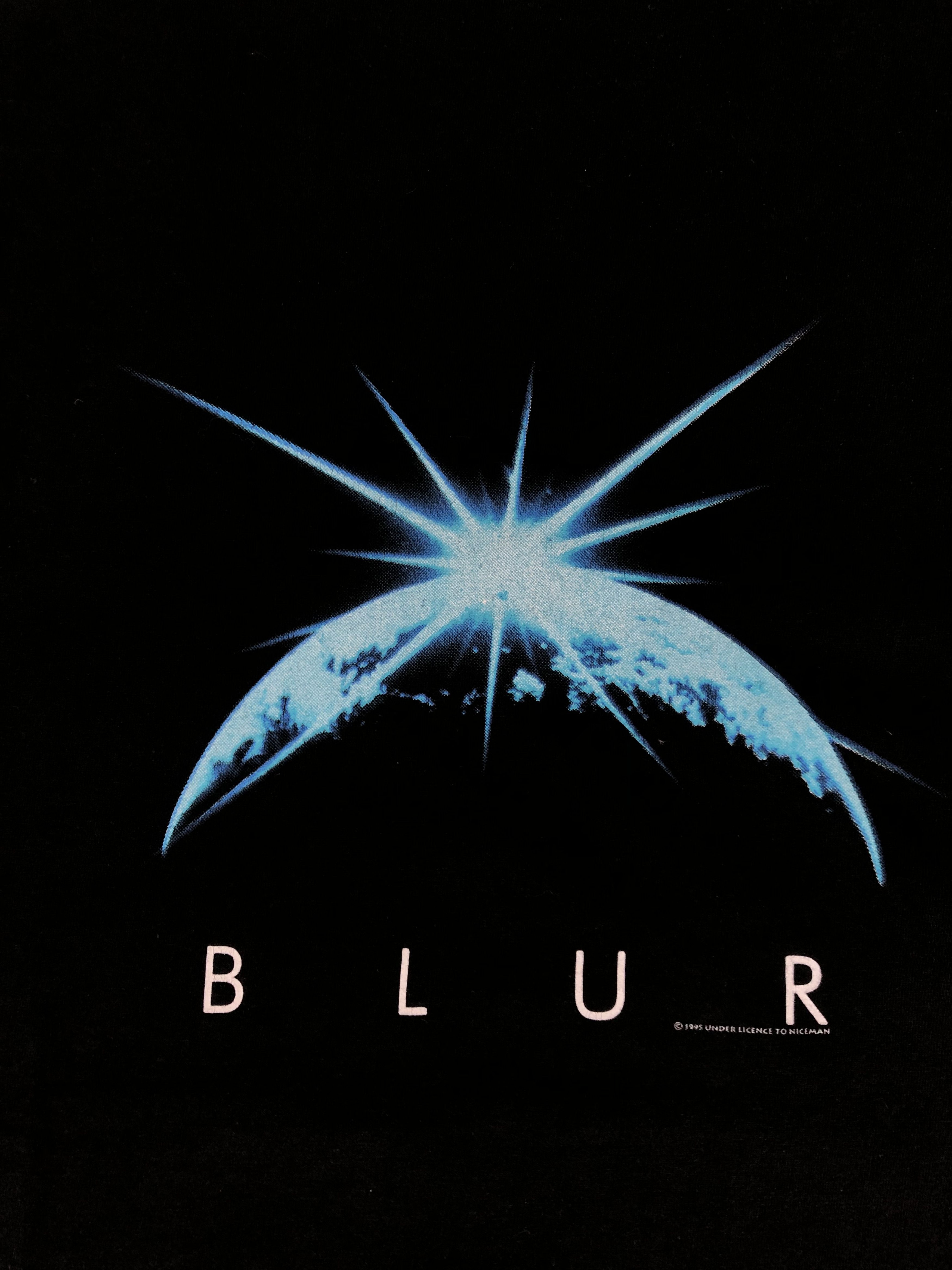 Band Tees Vintage 1995 Blur The Universal (Pulp My Bloody Valentine) Size US XL / EU 56 / 4 - 5 Thumbnail