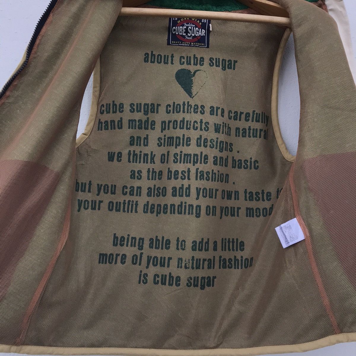 Japanese Brand Japanese Brand by Cube Sugar Tank Top Sleeveless Vest Size US M / EU 48-50 / 2 - 9 Thumbnail