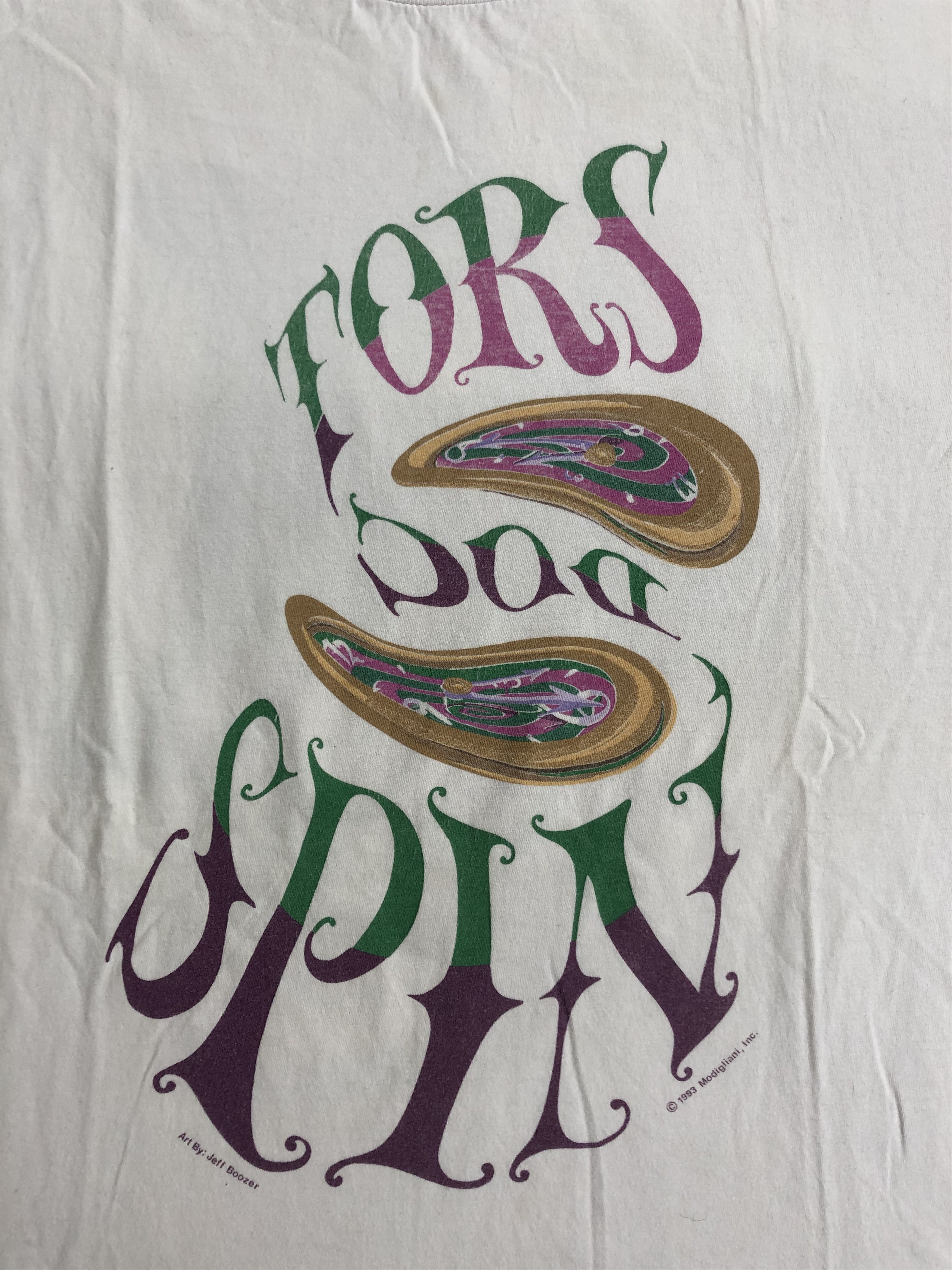 Band Tees Vintage 1993 Spin Doctors Jeff Boozer (Blind Melon) Size US XL / EU 56 / 4 - 3 Thumbnail