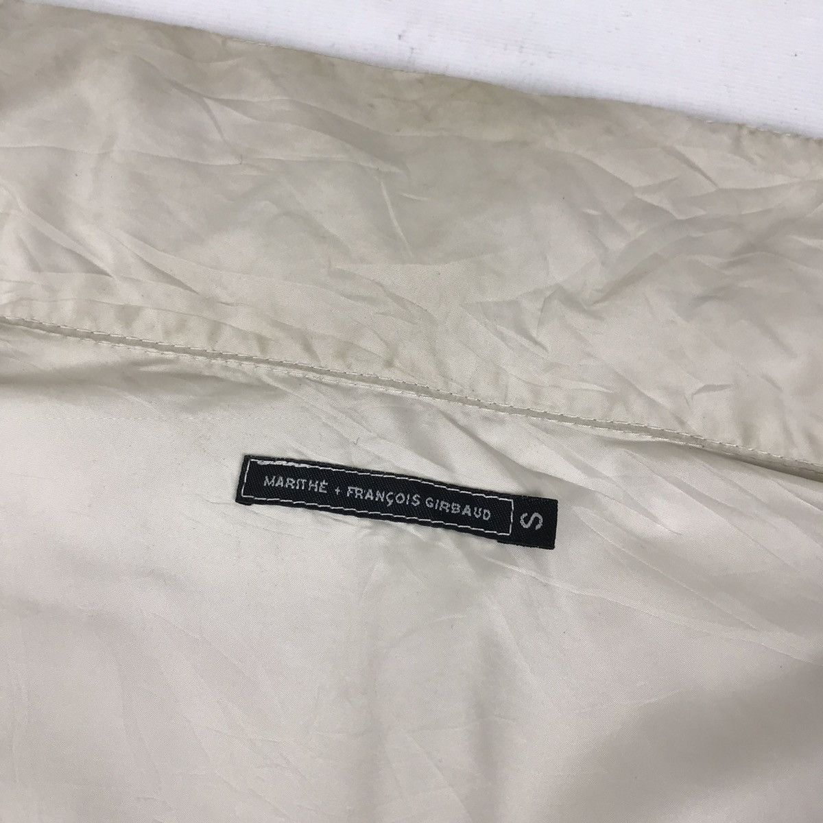 Marithe + Francois Girbaud × Vintage Vintage Marithe Francois Girbaud Zipper Light Jacket Size US S / EU 44-46 / 1 - 10 Thumbnail