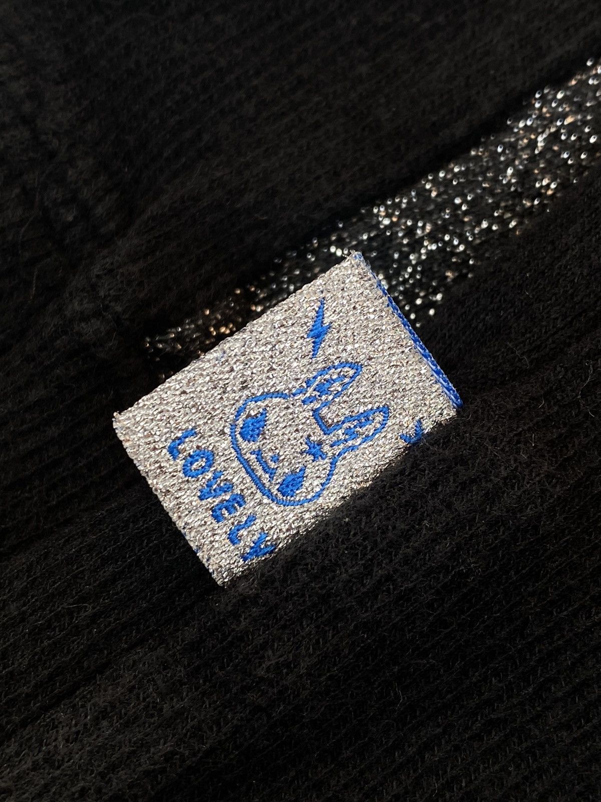 Hysteric Glamour 1990s Mezzo Piano - Sparkly Glitter Zip Hoodie Size US XS / EU 42 / 0 - 5 Thumbnail
