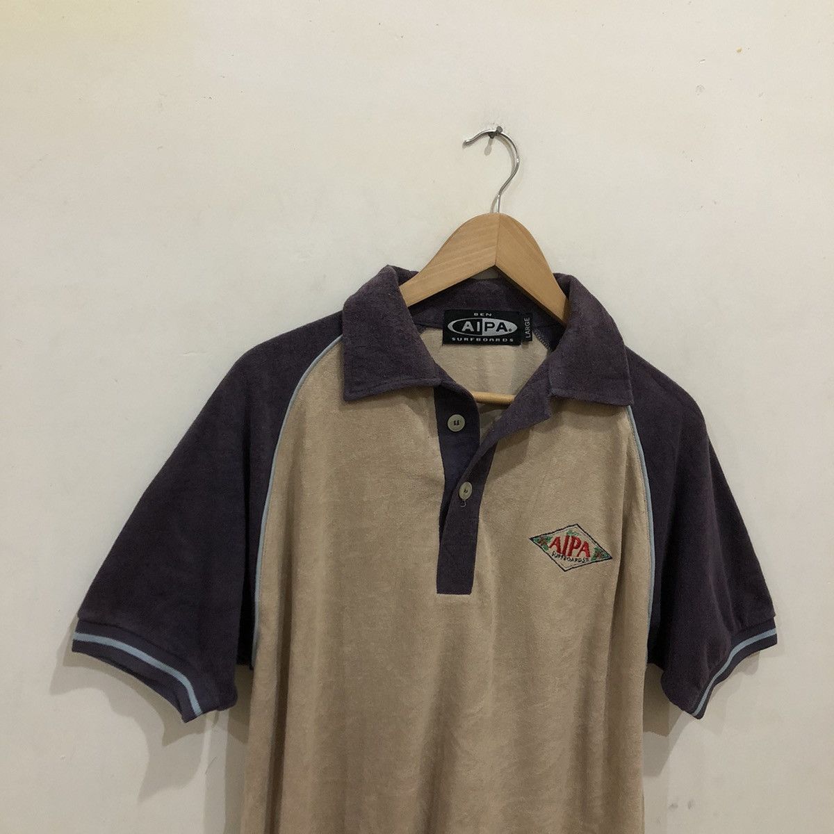 Vintage Vintage Polo Collar Ben Alpa Surfboards Size US L / EU 52-54 / 3 - 3 Thumbnail