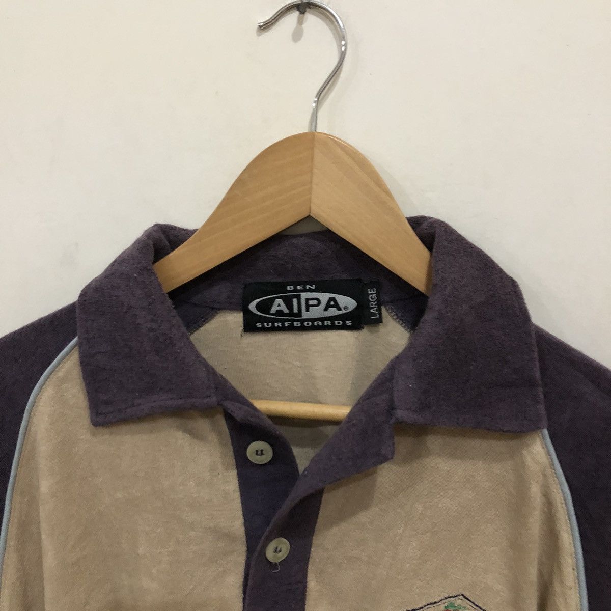Vintage Vintage Polo Collar Ben Alpa Surfboards Size US L / EU 52-54 / 3 - 4 Thumbnail