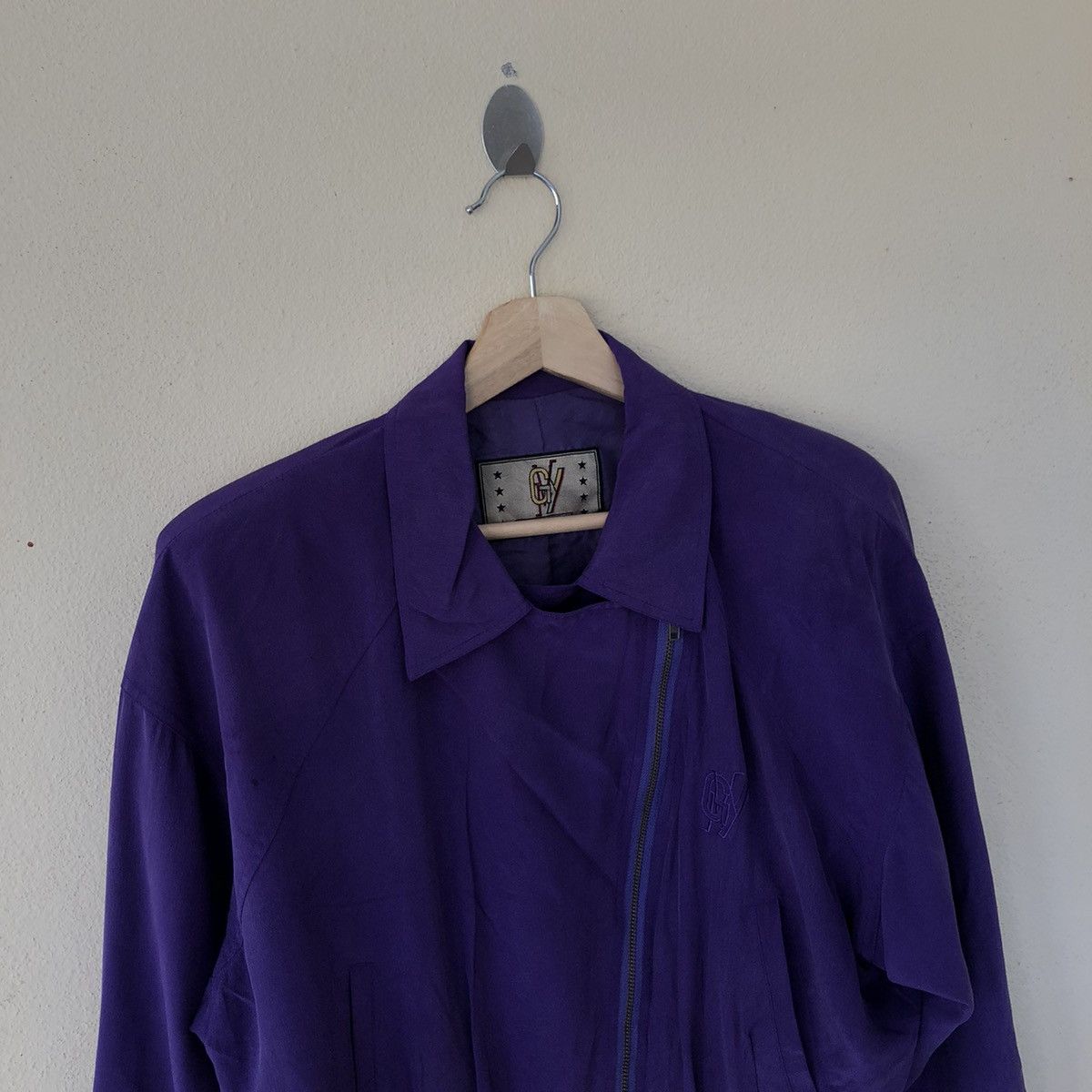 Japanese Brand Cropped Zipper Jacket Givy Jeans Size US M / EU 48-50 / 2 - 3 Thumbnail