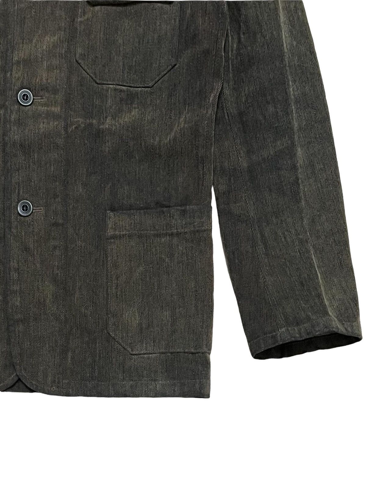 Designer × Japanese Brand VTG JAPANESE TESS HIRO DENIM JACKET UTILITY RARE COLOURS Size US S / EU 44-46 / 1 - 9 Thumbnail