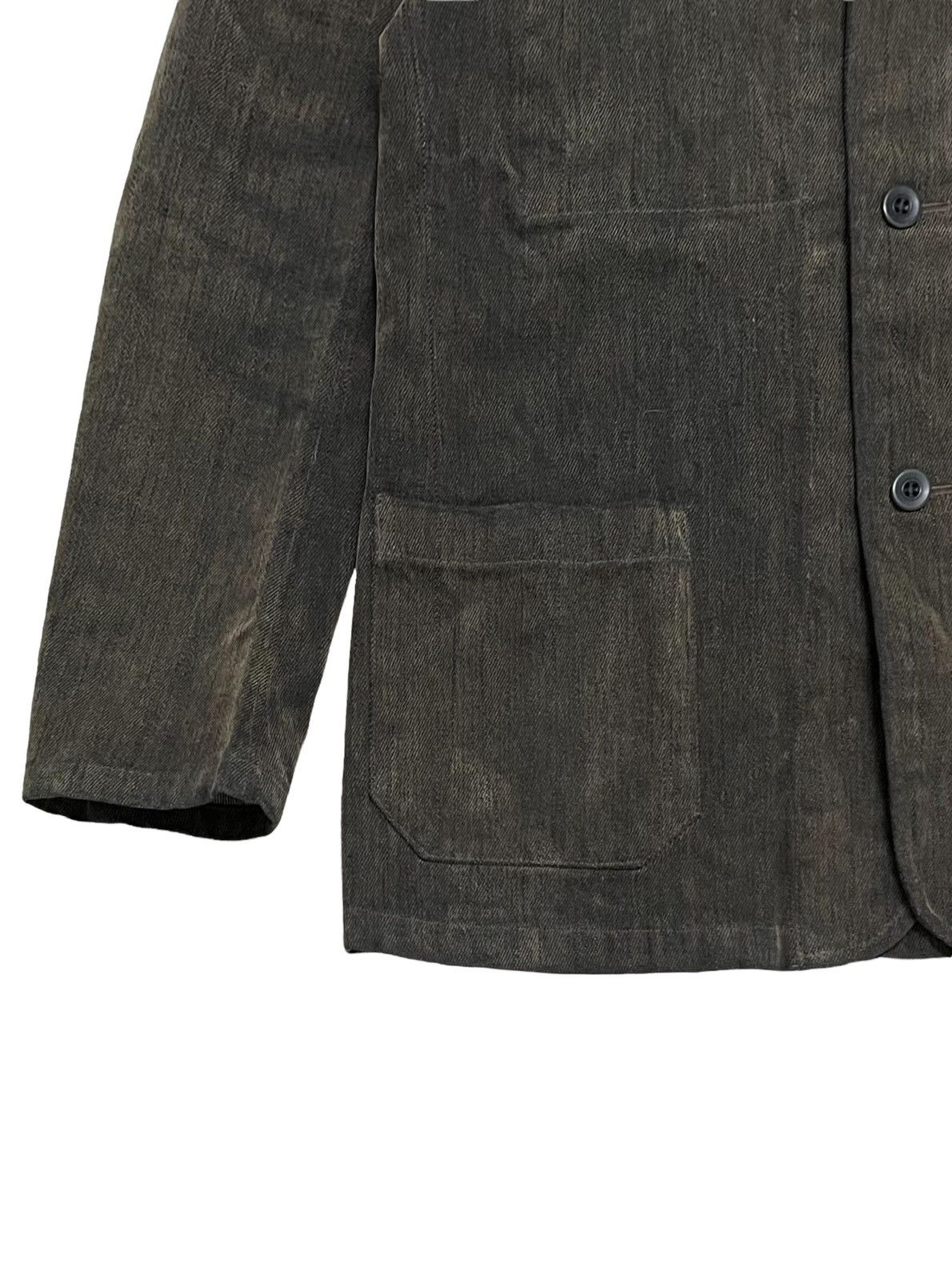 Designer × Japanese Brand VTG JAPANESE TESS HIRO DENIM JACKET UTILITY RARE COLOURS Size US S / EU 44-46 / 1 - 10 Thumbnail