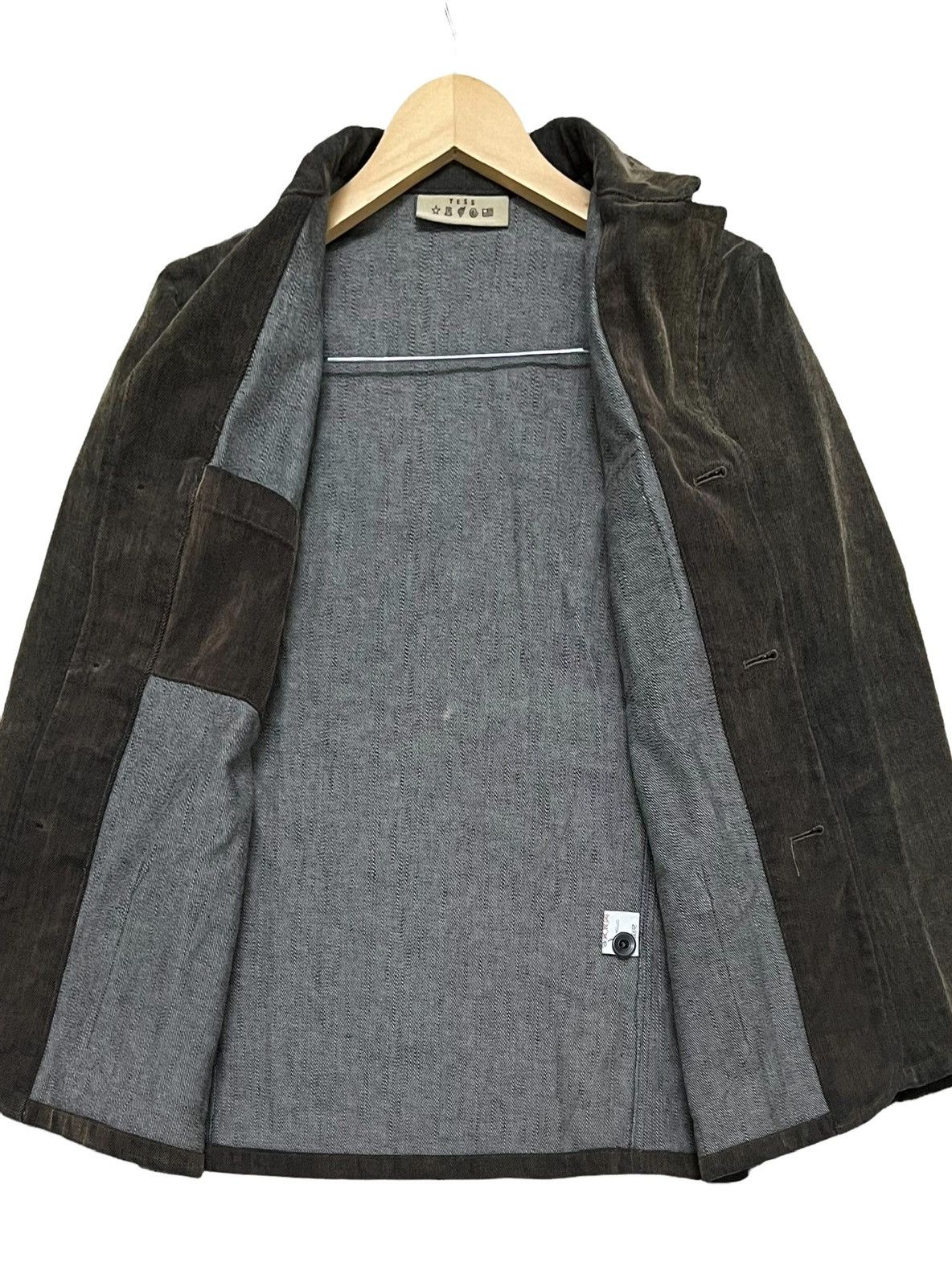 Designer × Japanese Brand VTG JAPANESE TESS HIRO DENIM JACKET UTILITY RARE COLOURS Size US S / EU 44-46 / 1 - 12 Thumbnail