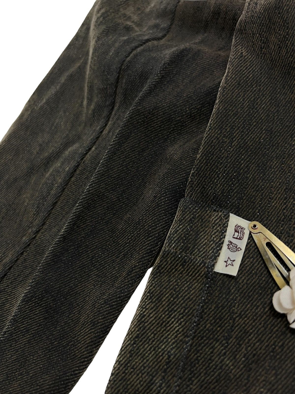 Designer × Japanese Brand VTG JAPANESE TESS HIRO DENIM JACKET UTILITY RARE COLOURS Size US S / EU 44-46 / 1 - 16 Thumbnail