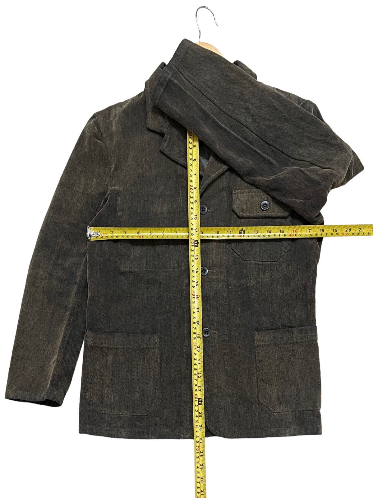 Designer × Japanese Brand VTG JAPANESE TESS HIRO DENIM JACKET UTILITY RARE COLOURS Size US S / EU 44-46 / 1 - 19 Thumbnail