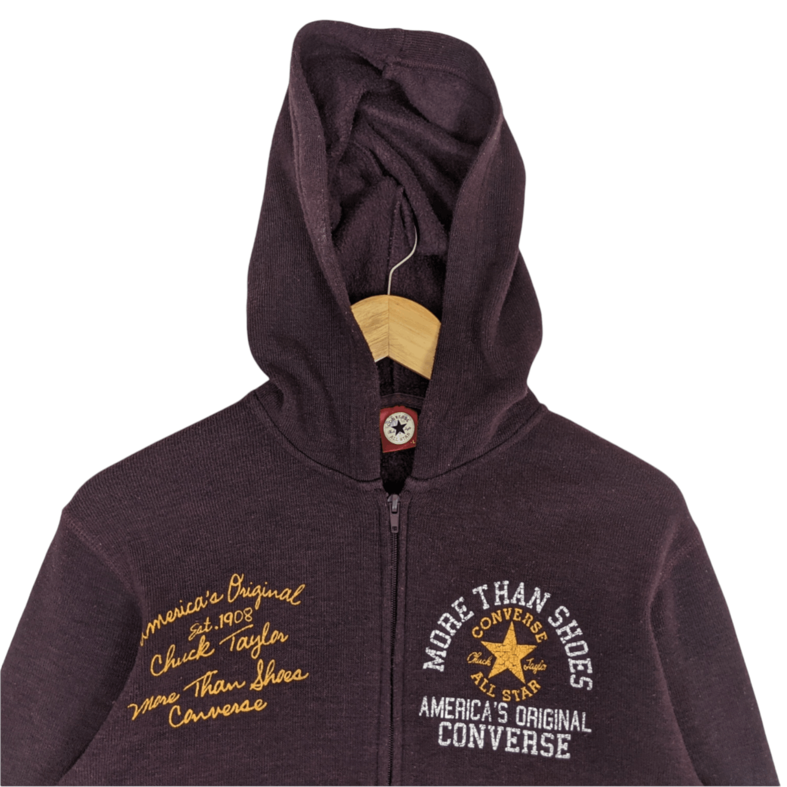 Converse CONVERSE All Star Zipper Hoodie Size US M / EU 48-50 / 2 - 4 Thumbnail