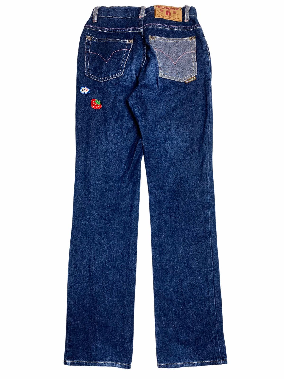 Hysteric Glamour × Japanese Brand ❤️‍🔥DELETE24H❤️‍🔥1990s Angel Blue Flower Generation Patch Denim Size US 26 / EU 42 - 3 Thumbnail