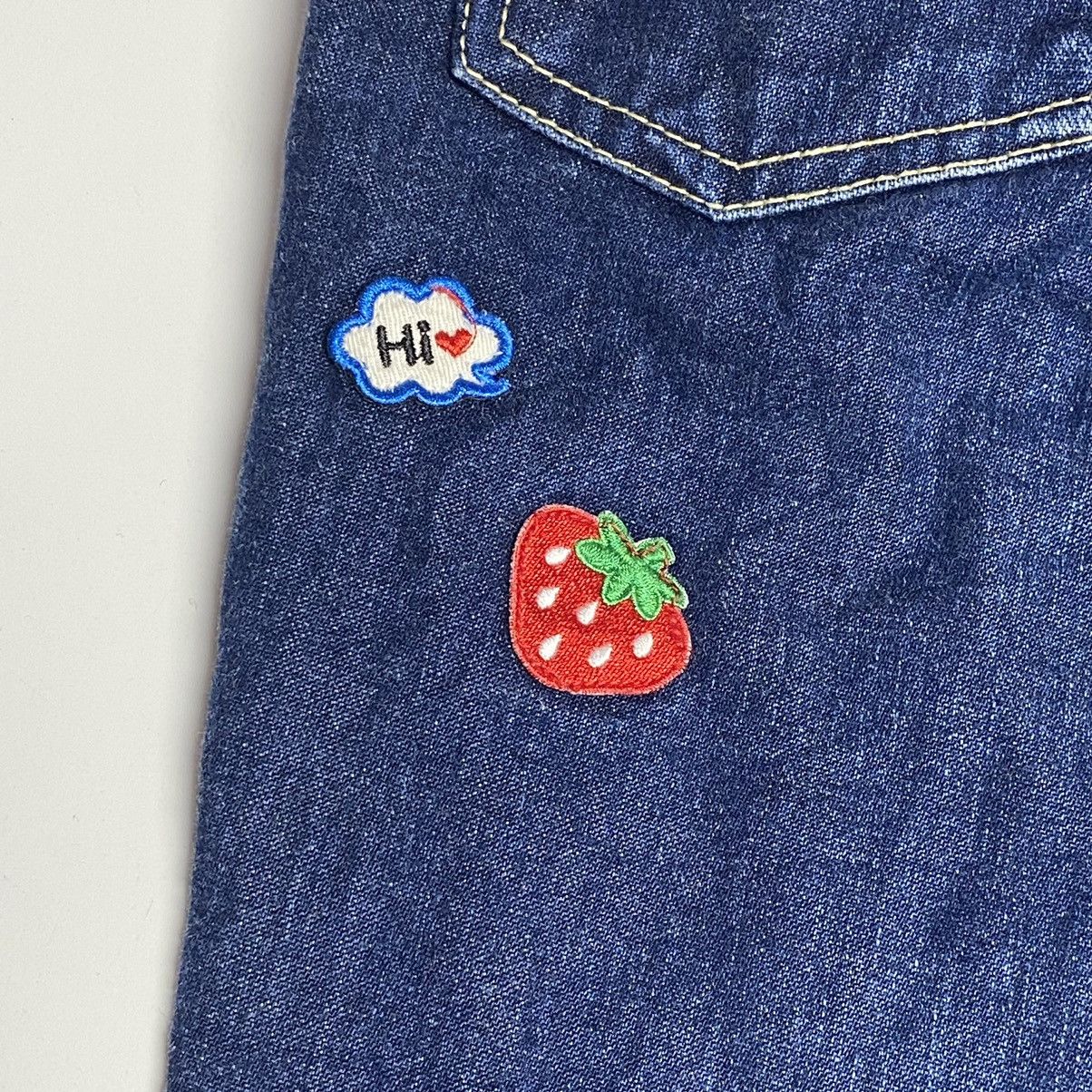 Hysteric Glamour × Japanese Brand ❤️‍🔥DELETE24H❤️‍🔥1990s Angel Blue Flower Generation Patch Denim Size US 26 / EU 42 - 13 Thumbnail