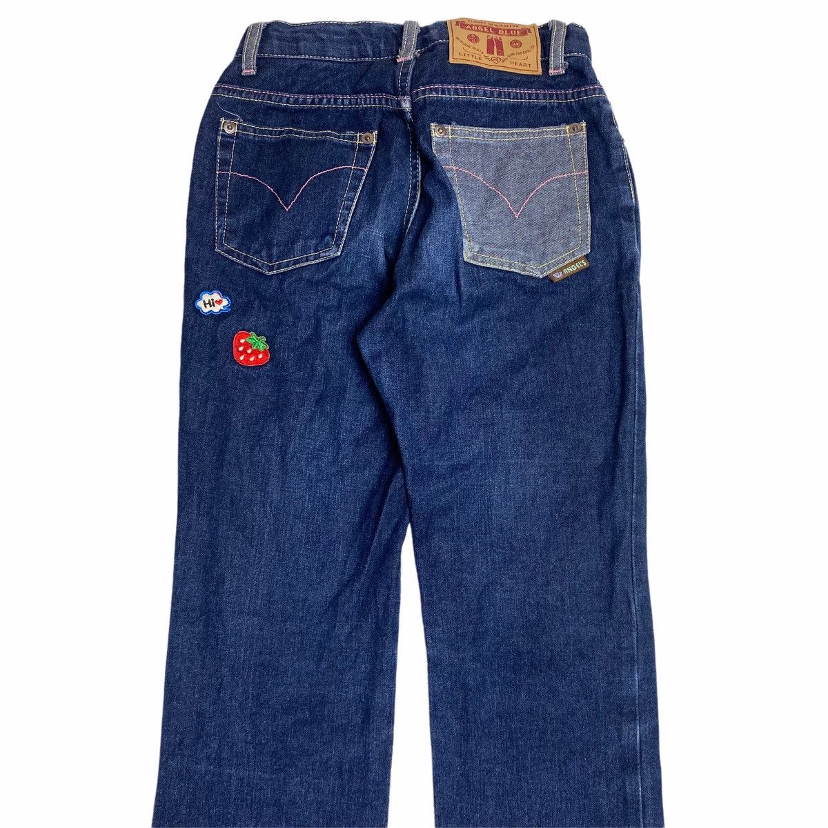 Hysteric Glamour × Japanese Brand ❤️‍🔥DELETE24H❤️‍🔥1990s Angel Blue Flower Generation Patch Denim Size US 26 / EU 42 - 6 Thumbnail