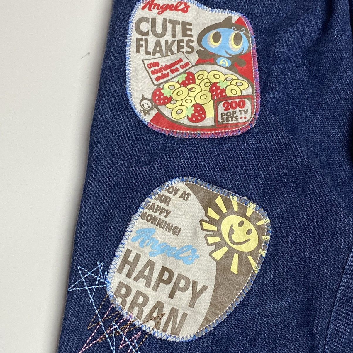 Hysteric Glamour × Japanese Brand ❤️‍🔥DELETE24H❤️‍🔥1990s Angel Blue Flower Generation Patch Denim Size US 26 / EU 42 - 7 Thumbnail