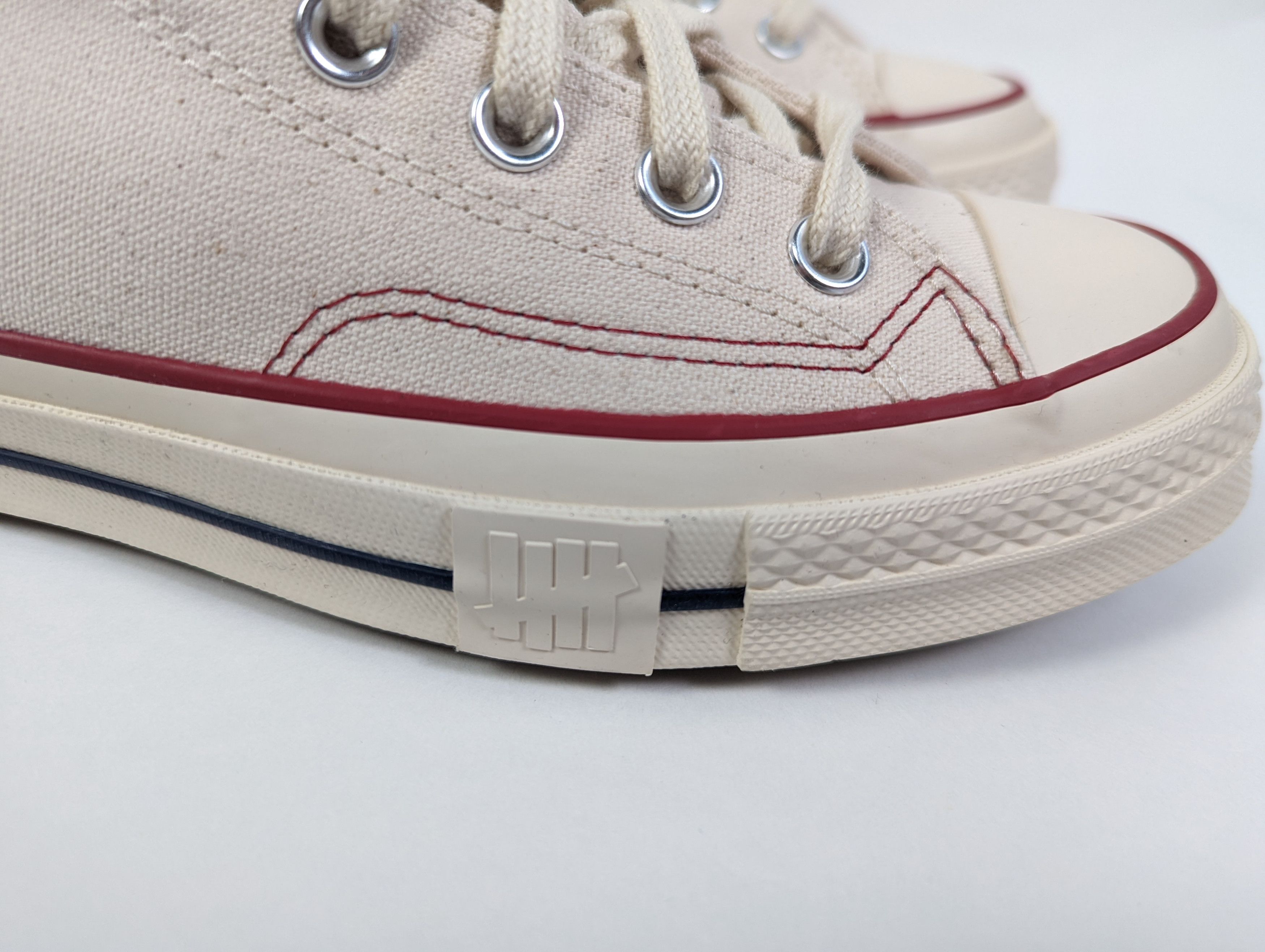 Converse × Undefeated Chuck Taylor All Star 70 High Undefeated Parchment Size US 7.5 / EU 40-41 - 3 Thumbnail