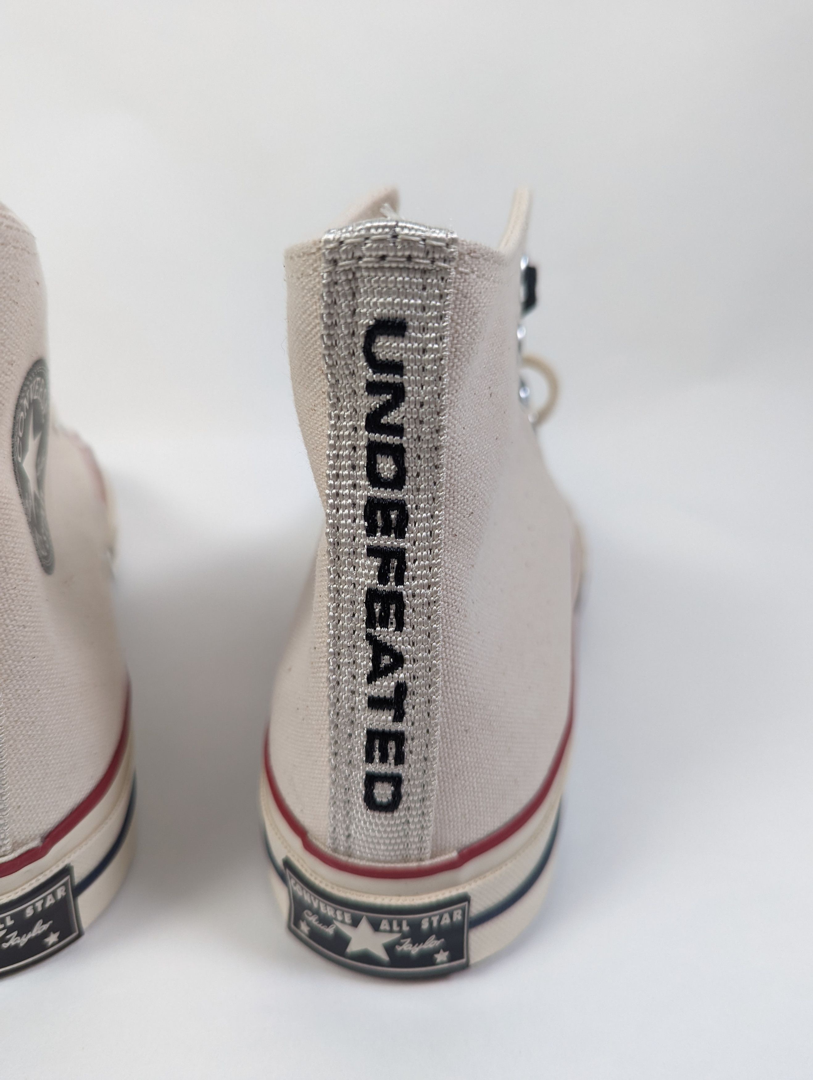 Converse × Undefeated Chuck Taylor All Star 70 High Undefeated Parchment Size US 7.5 / EU 40-41 - 7 Thumbnail