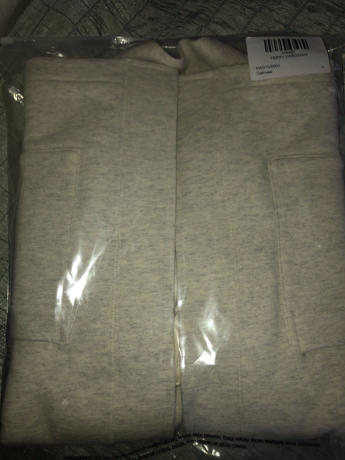 Aime Leon Dore NEW Aime Leon Dore Uniform Thermal Cardigan Oatmeal cotton Size US L / EU 52-54 / 3 - 3 Thumbnail