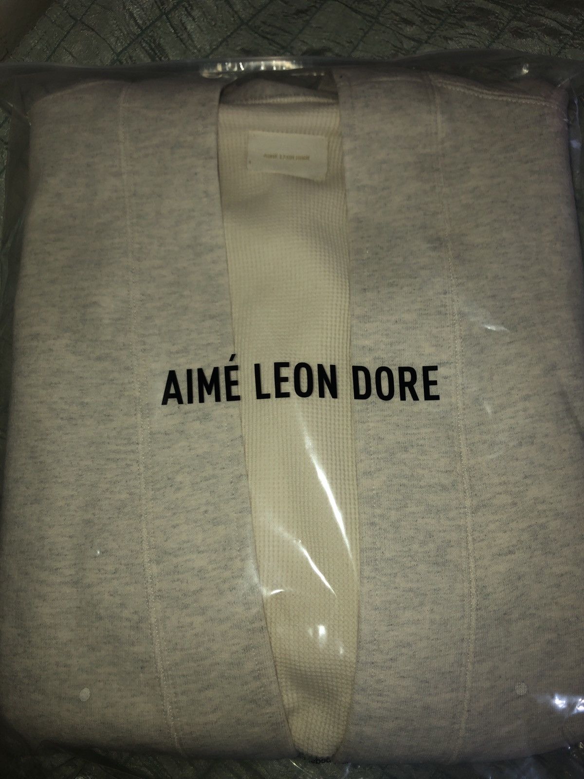 Aime Leon Dore NEW Aime Leon Dore Uniform Thermal Cardigan Oatmeal cotton Size US L / EU 52-54 / 3 - 2 Thumbnail