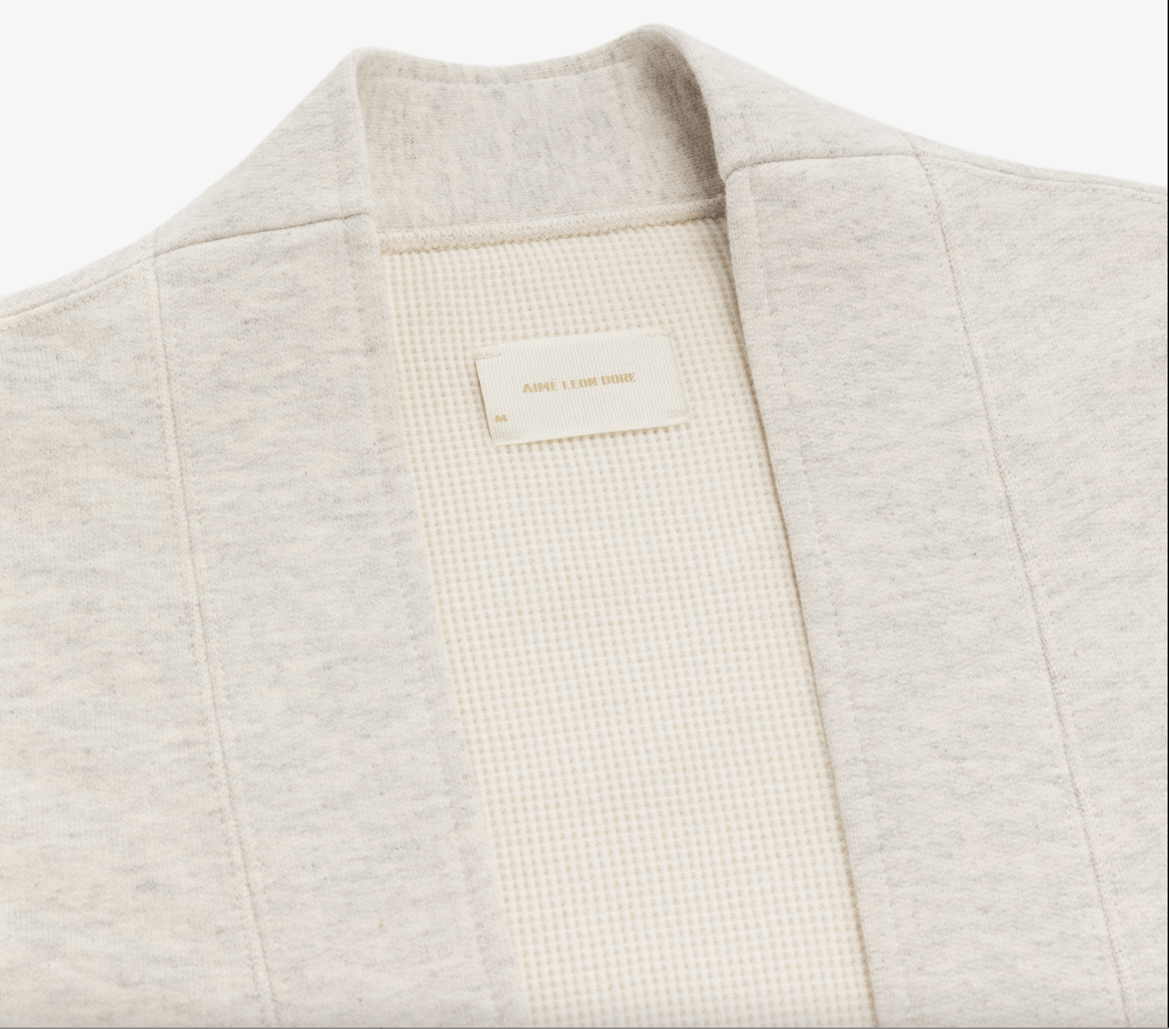Aime Leon Dore NEW Aime Leon Dore Uniform Thermal Cardigan Oatmeal cotton Size US L / EU 52-54 / 3 - 6 Thumbnail