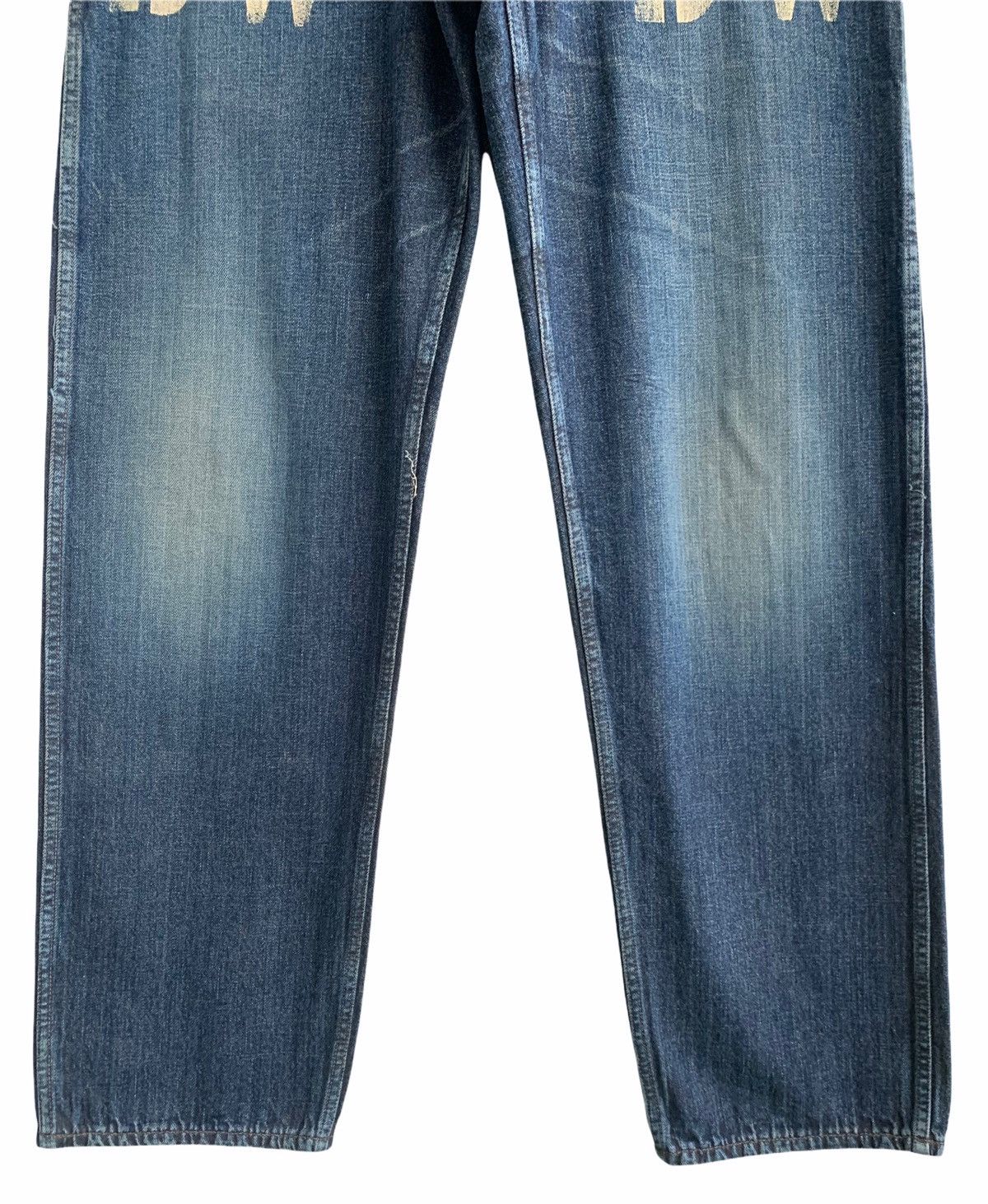 Warehouse Werehouse DW WWll US Military Style Buckle Back Denim Pant Size US 30 / EU 46 - 7 Thumbnail