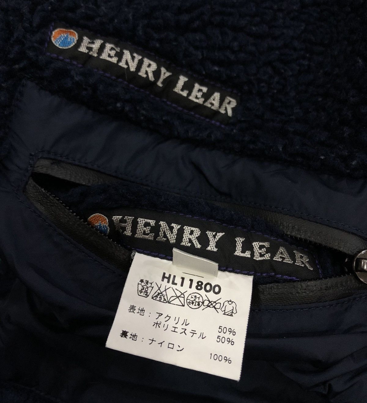 Japanese Brand Henry Lear Reversible Fleece Vest/Jacket Size US M / EU 48-50 / 2 - 9 Thumbnail