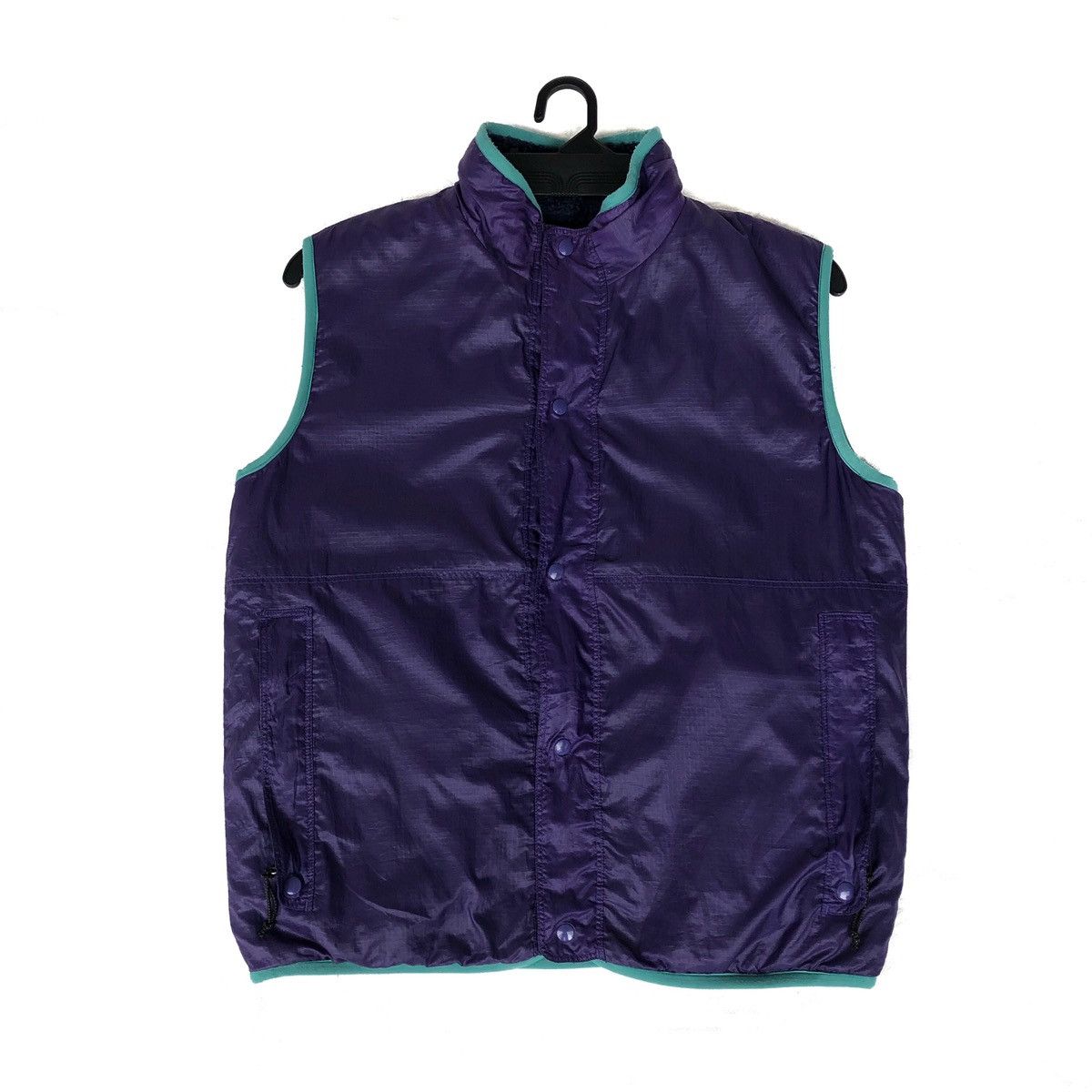 Japanese Brand Henry Lear Reversible Fleece Vest/Jacket Size US M / EU 48-50 / 2 - 5 Thumbnail