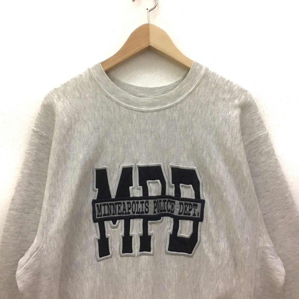 Vintage Vintage Minneapolis Police Department Sweatshirt Crewneck Size US L / EU 52-54 / 3 - 2 Thumbnail