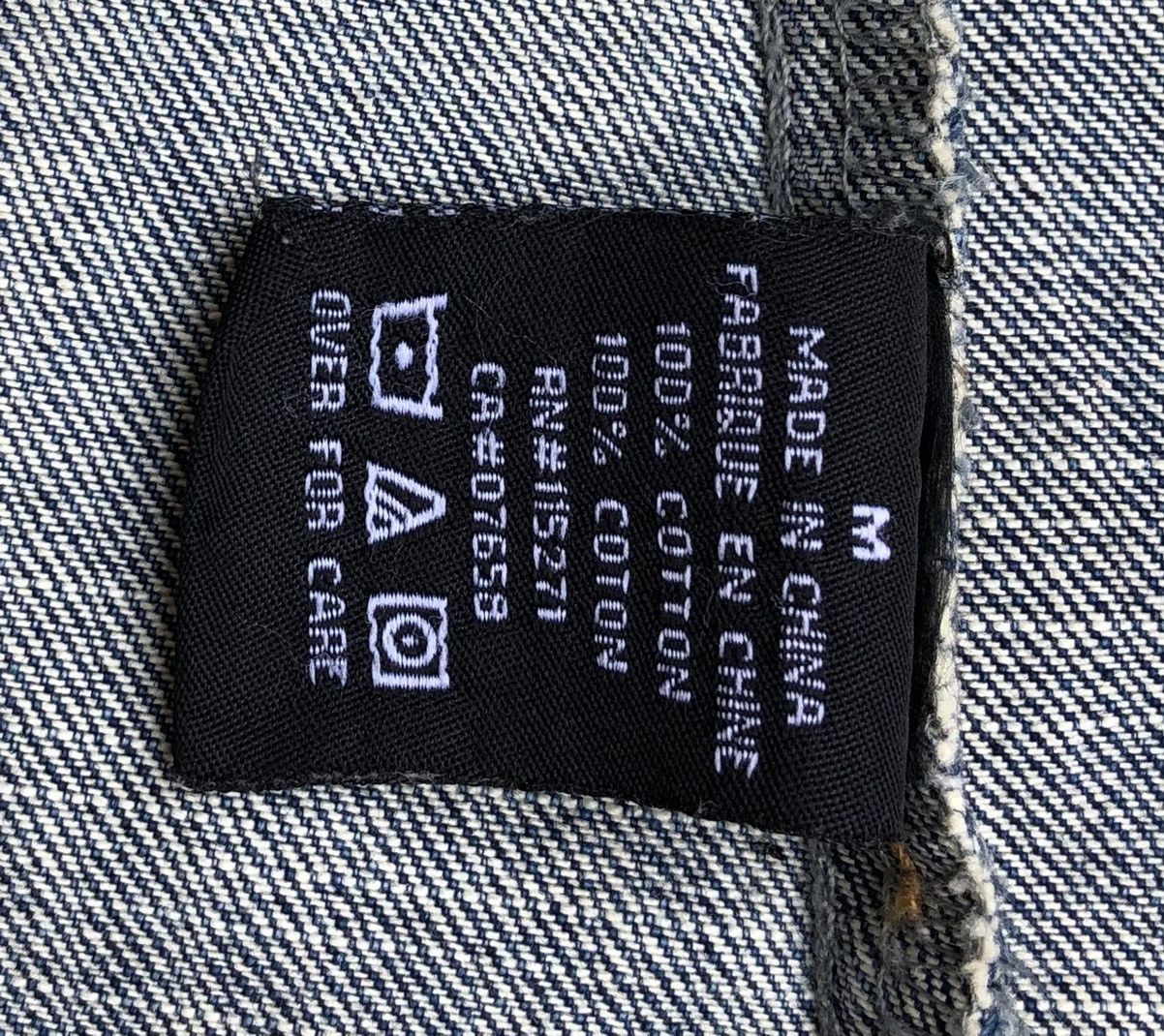 Japanese Brand Charles And A Half Men's Distressed Denim ZipUp Jean Jacket Size US M / EU 48-50 / 2 - 25 Thumbnail