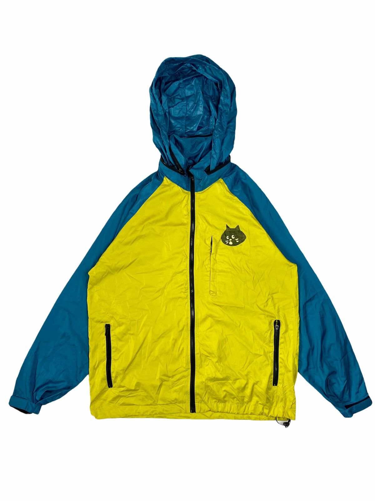 Issey Miyake 2000s Ne-Net NYA Cat Nylon Jacket Size US L / EU 52-54 / 3 - 2 Thumbnail