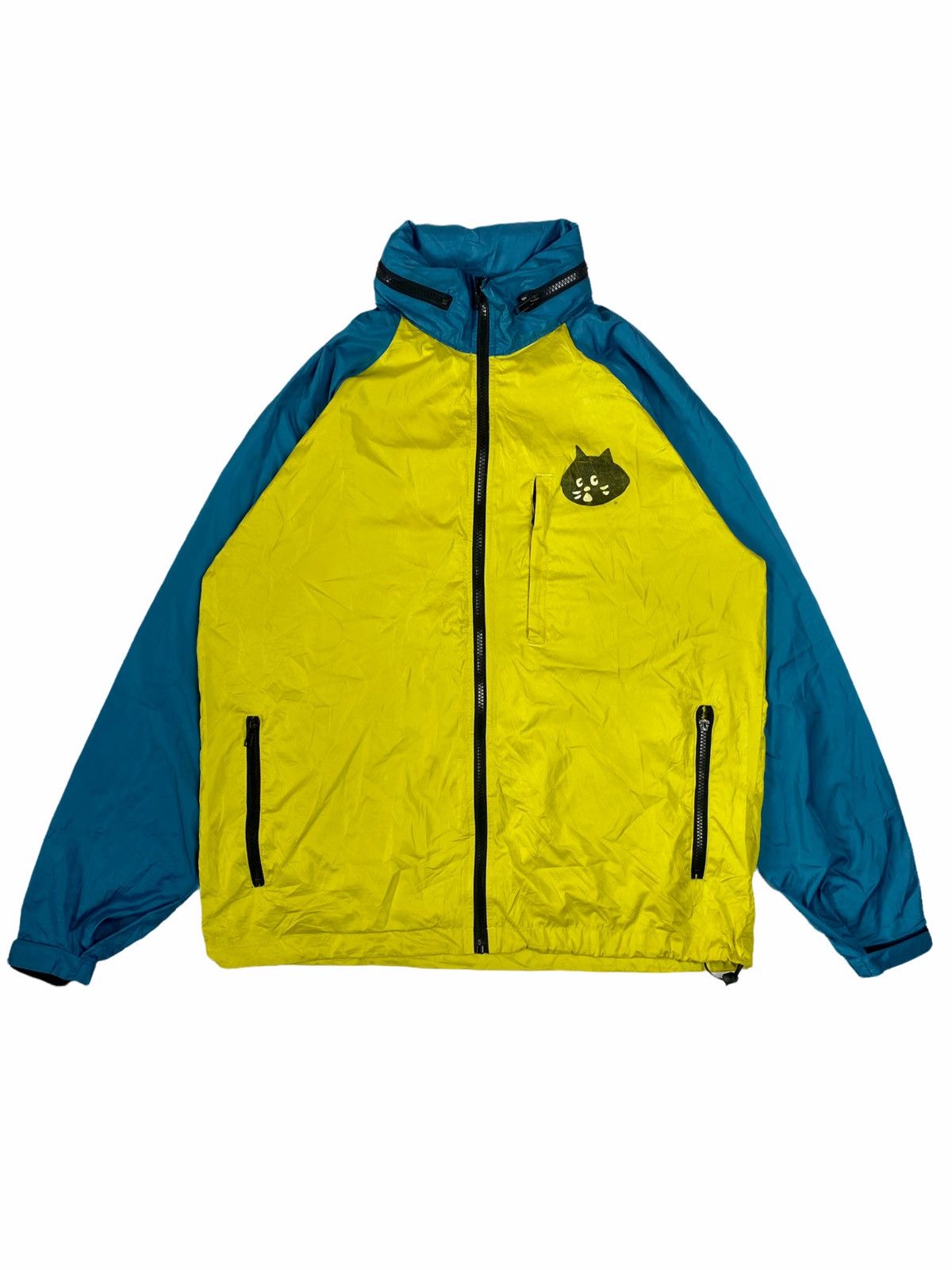 Issey Miyake 2000s Ne-Net NYA Cat Nylon Jacket Size US L / EU 52-54 / 3 - 1 Thumbnail