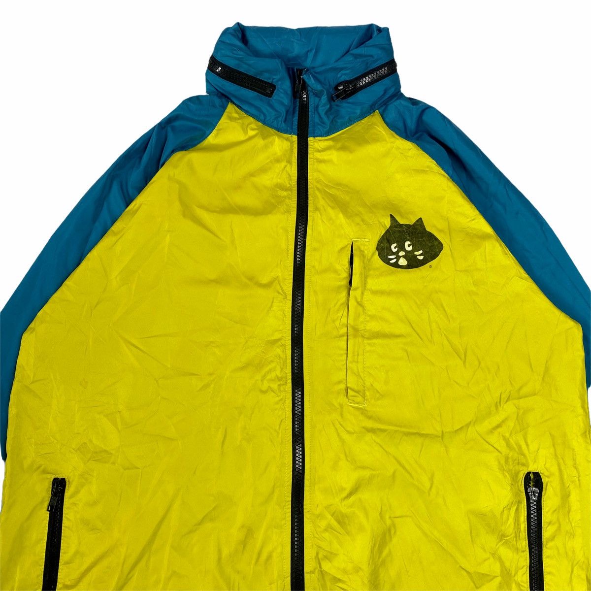 Issey Miyake 2000s Ne-Net NYA Cat Nylon Jacket Size US L / EU 52-54 / 3 - 5 Thumbnail