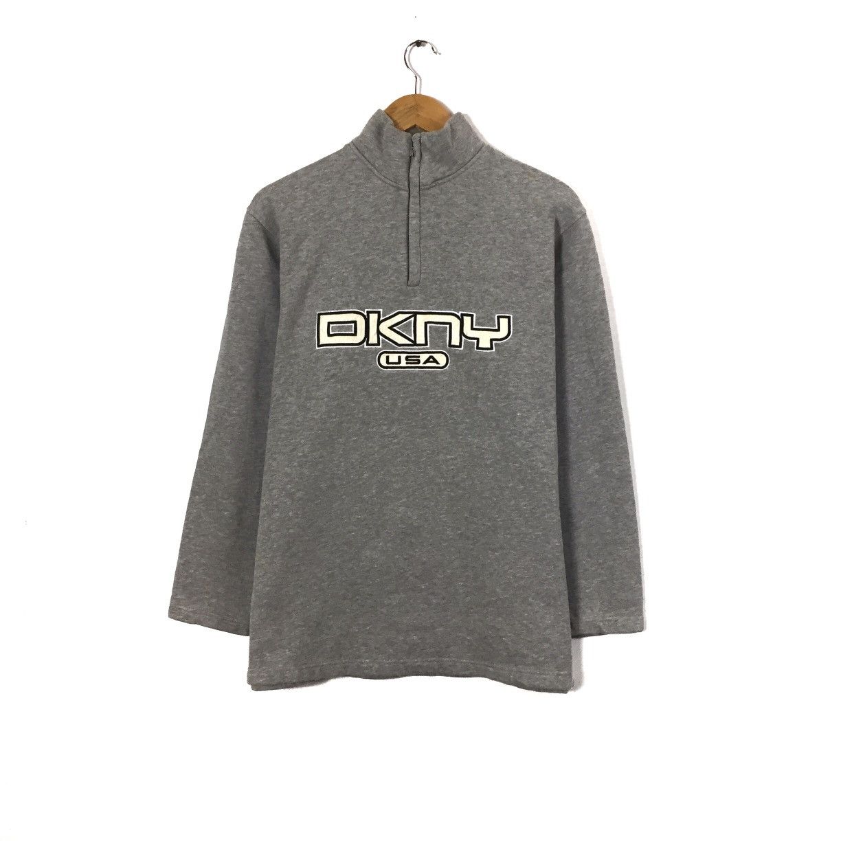 DKNY × Vintage Vintage DKNY Sweatshirt DKNY USA DKNY Donna Karan New York Size US M / EU 48-50 / 2 - 1 Thumbnail