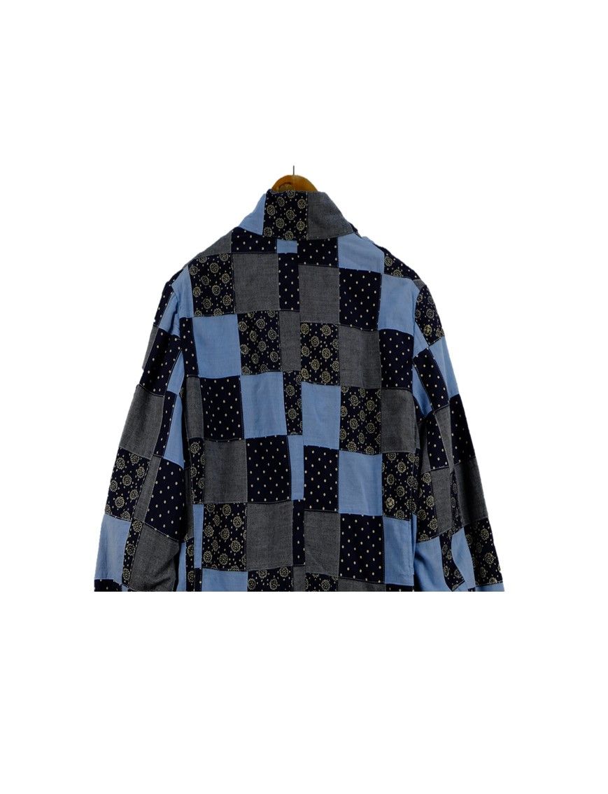 Japanese Brand Sevendays Sunday Patchwork Coat Jacket Size US S / EU 44-46 / 1 - 6 Thumbnail