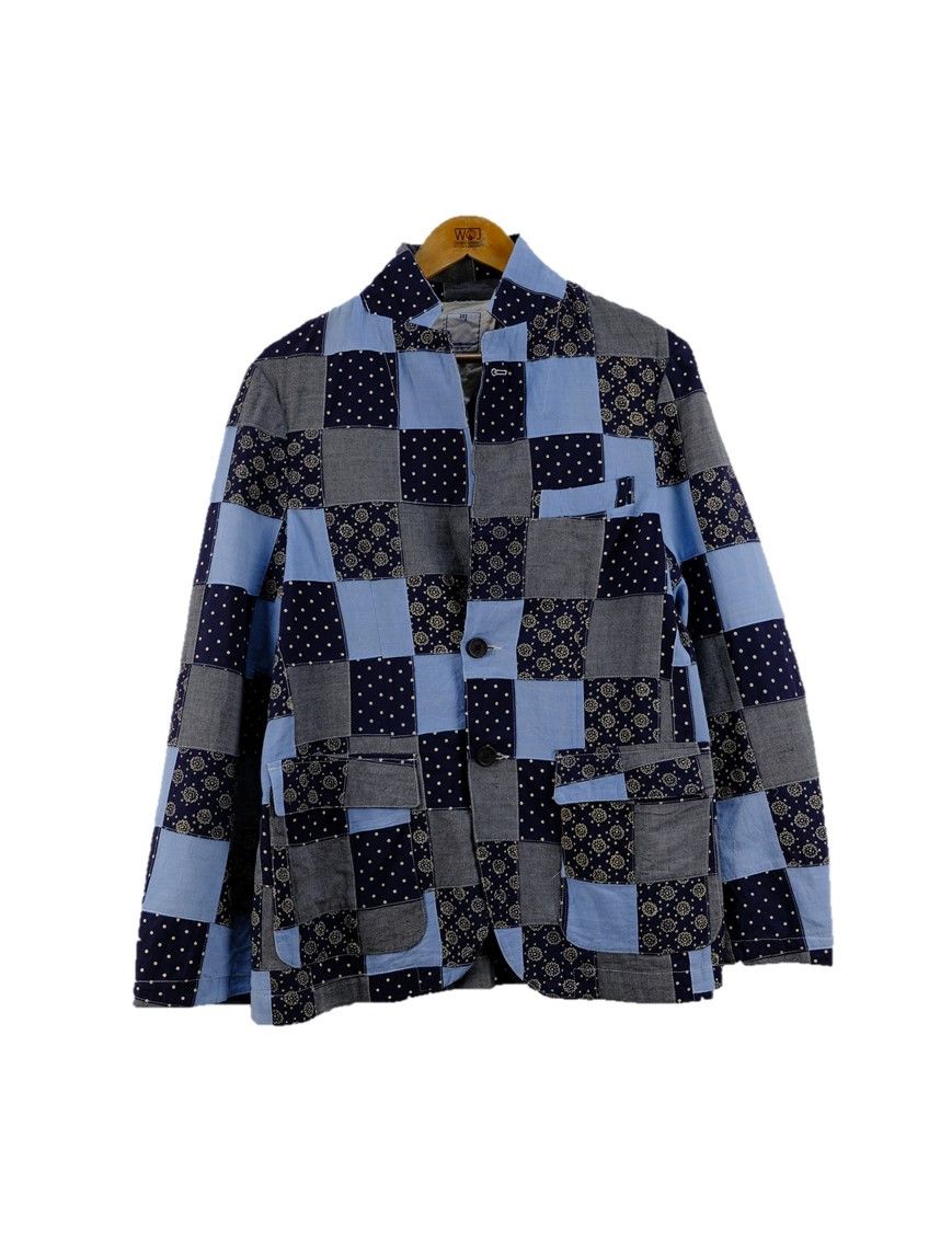 Japanese Brand Sevendays Sunday Patchwork Coat Jacket Size US S / EU 44-46 / 1 - 1 Thumbnail