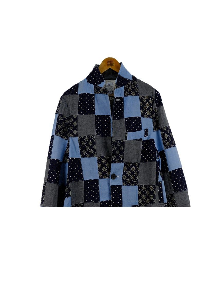 Japanese Brand Sevendays Sunday Patchwork Coat Jacket Size US S / EU 44-46 / 1 - 4 Thumbnail