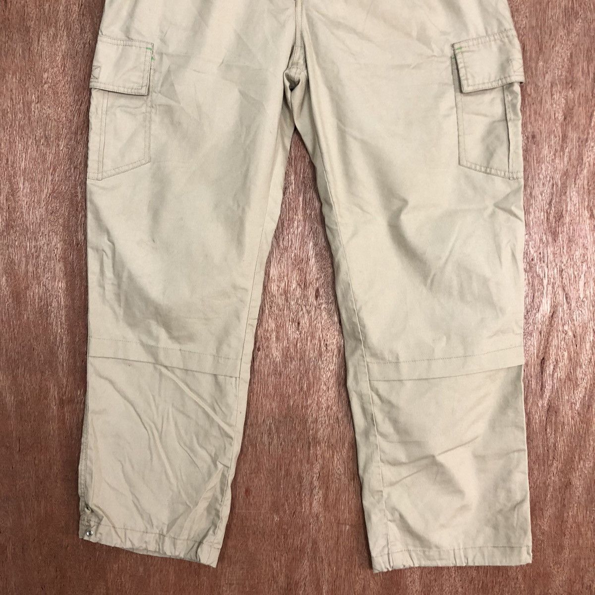 Japanese Brand DLL Japan Brown Multipocket Cargo Pants #1785 Size US 32 / EU 48 - 3 Thumbnail