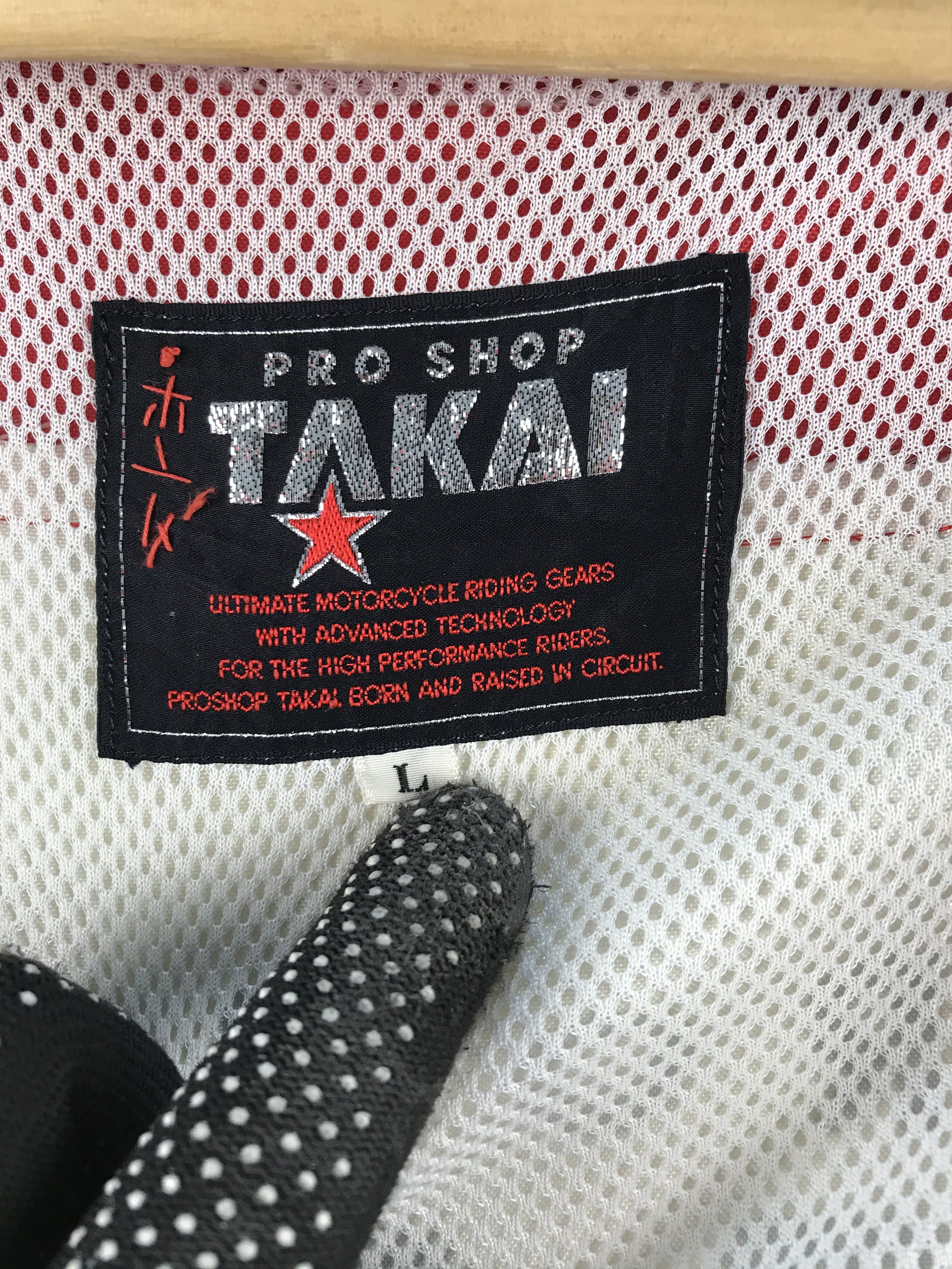 Vintage Vintage Pro Shop Takai Motorcycle Riding Gears Jacket Size US L / EU 52-54 / 3 - 6 Thumbnail