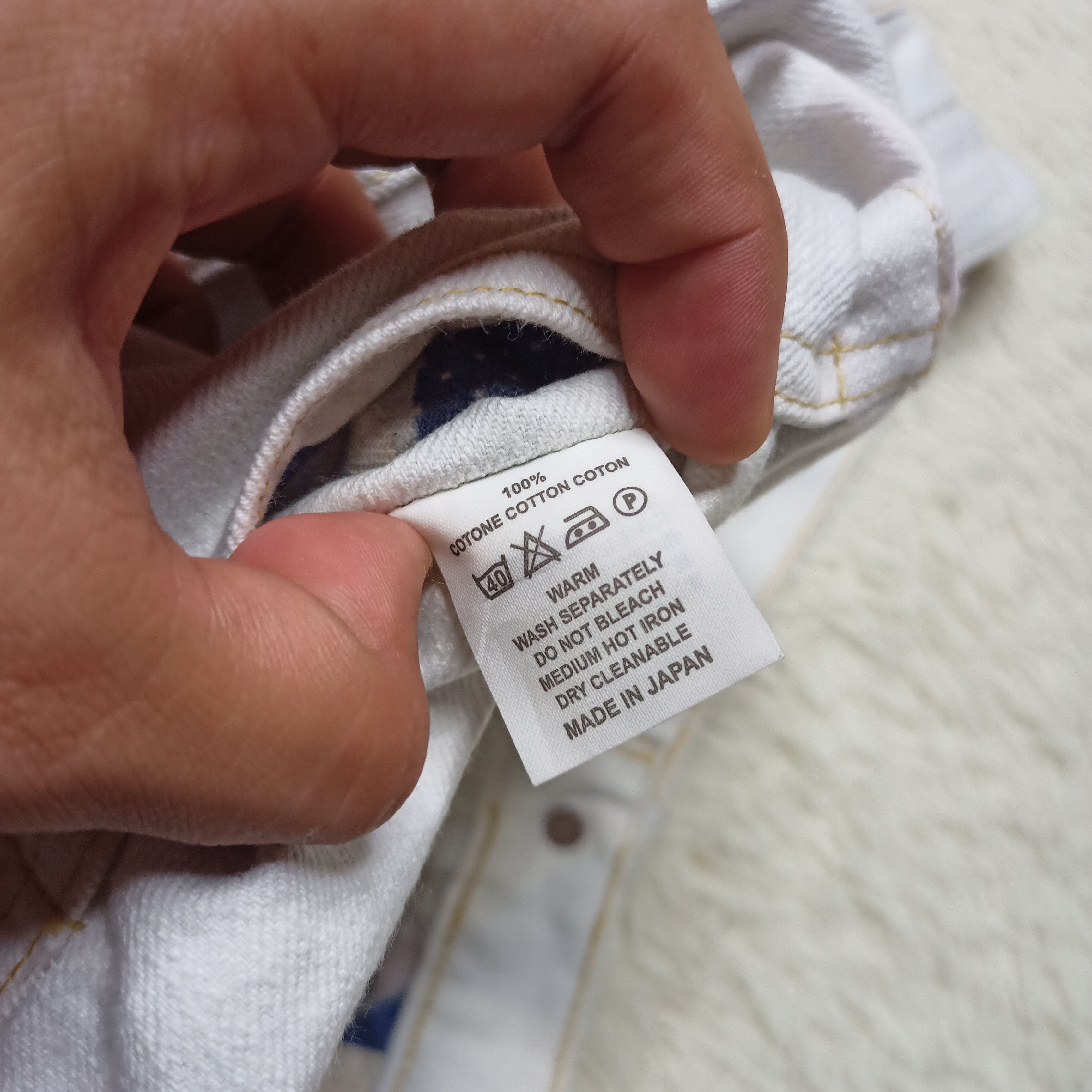 Kapital Kapital Inside Print denim pants Size US 30 / EU 46 - 9 Thumbnail