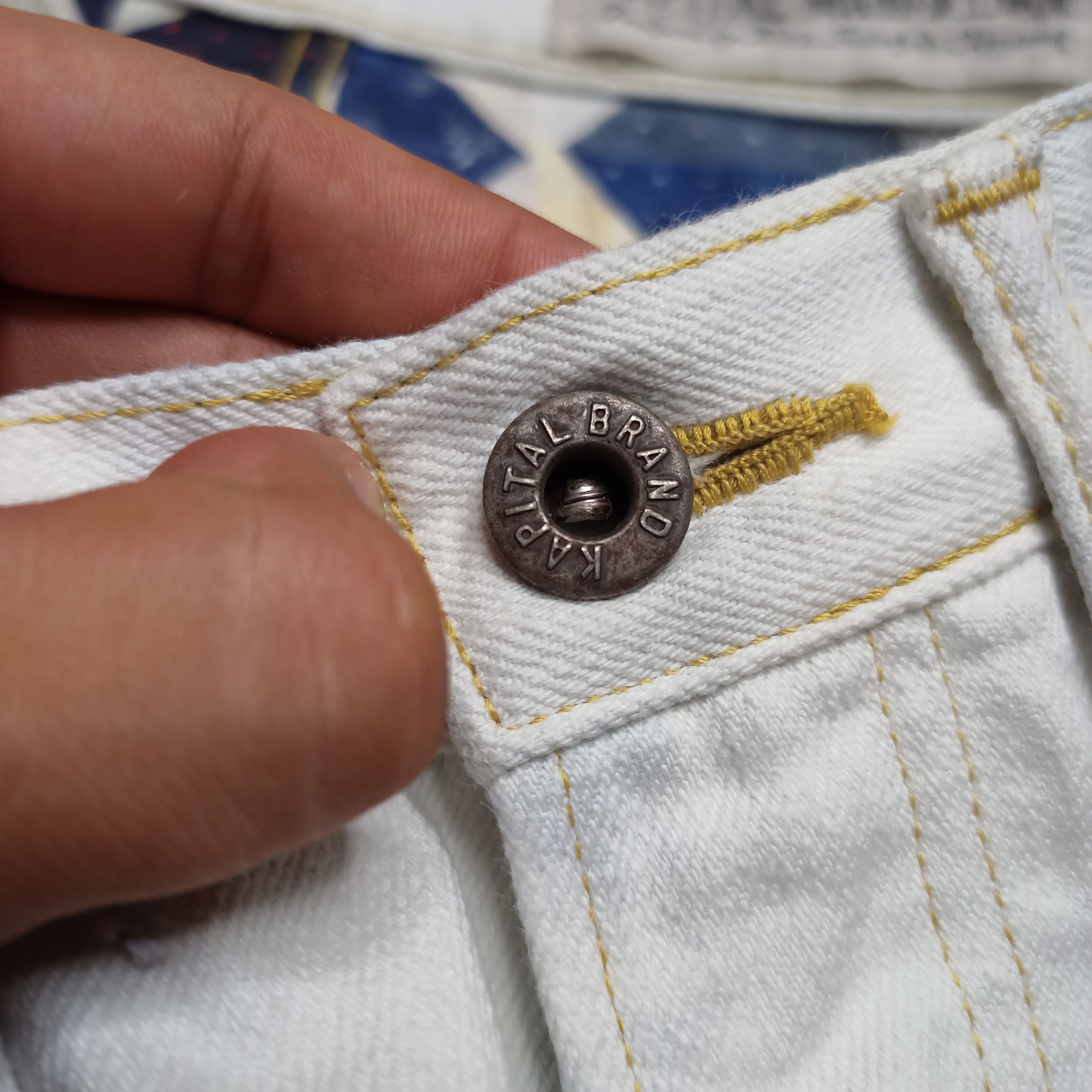 Kapital Kapital Inside Print denim pants Size US 30 / EU 46 - 6 Thumbnail